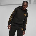 Puma Caution Erkek Siyah Hoodie