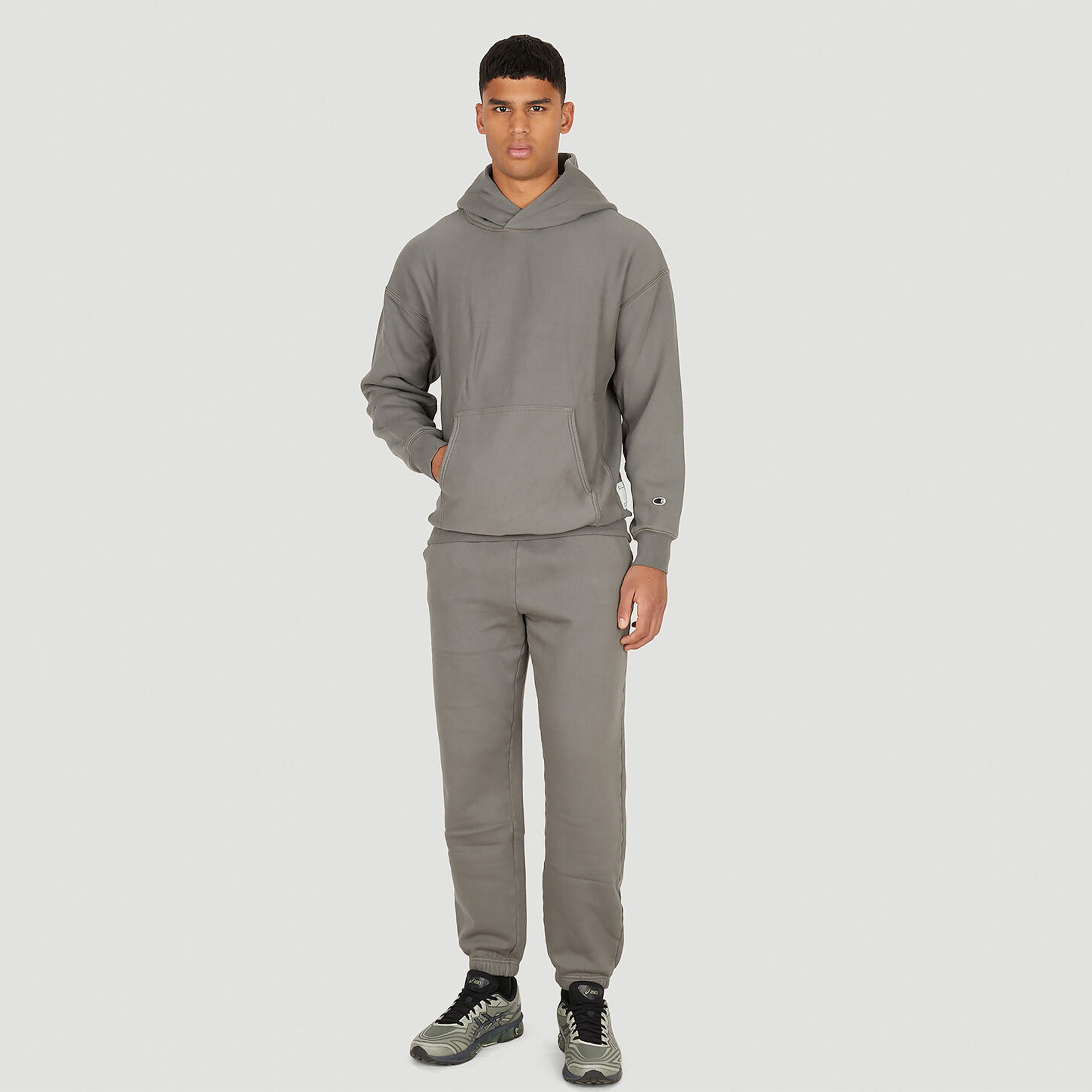 Champion Gri Erkek Sweatshirt