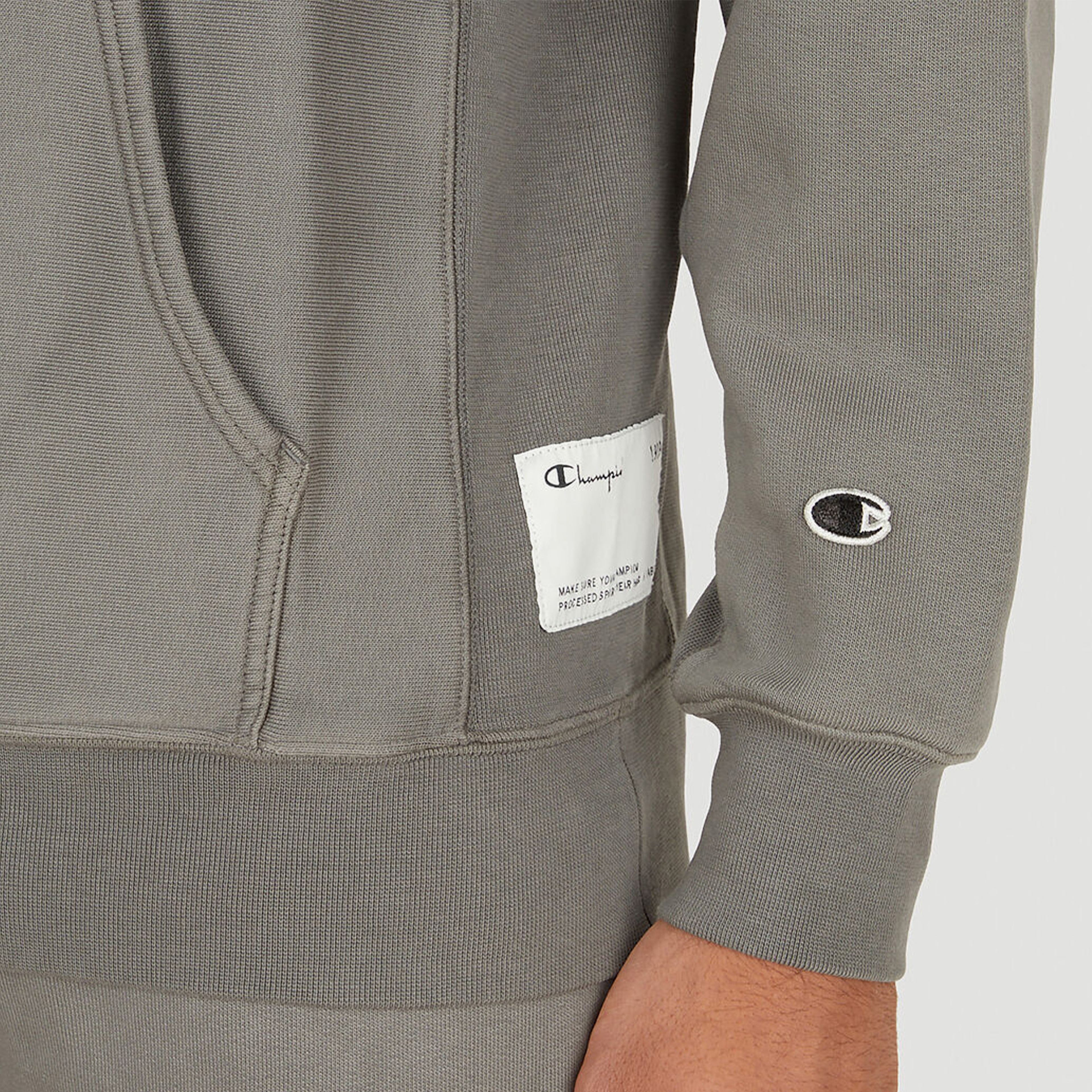 Champion Gri Erkek Sweatshirt