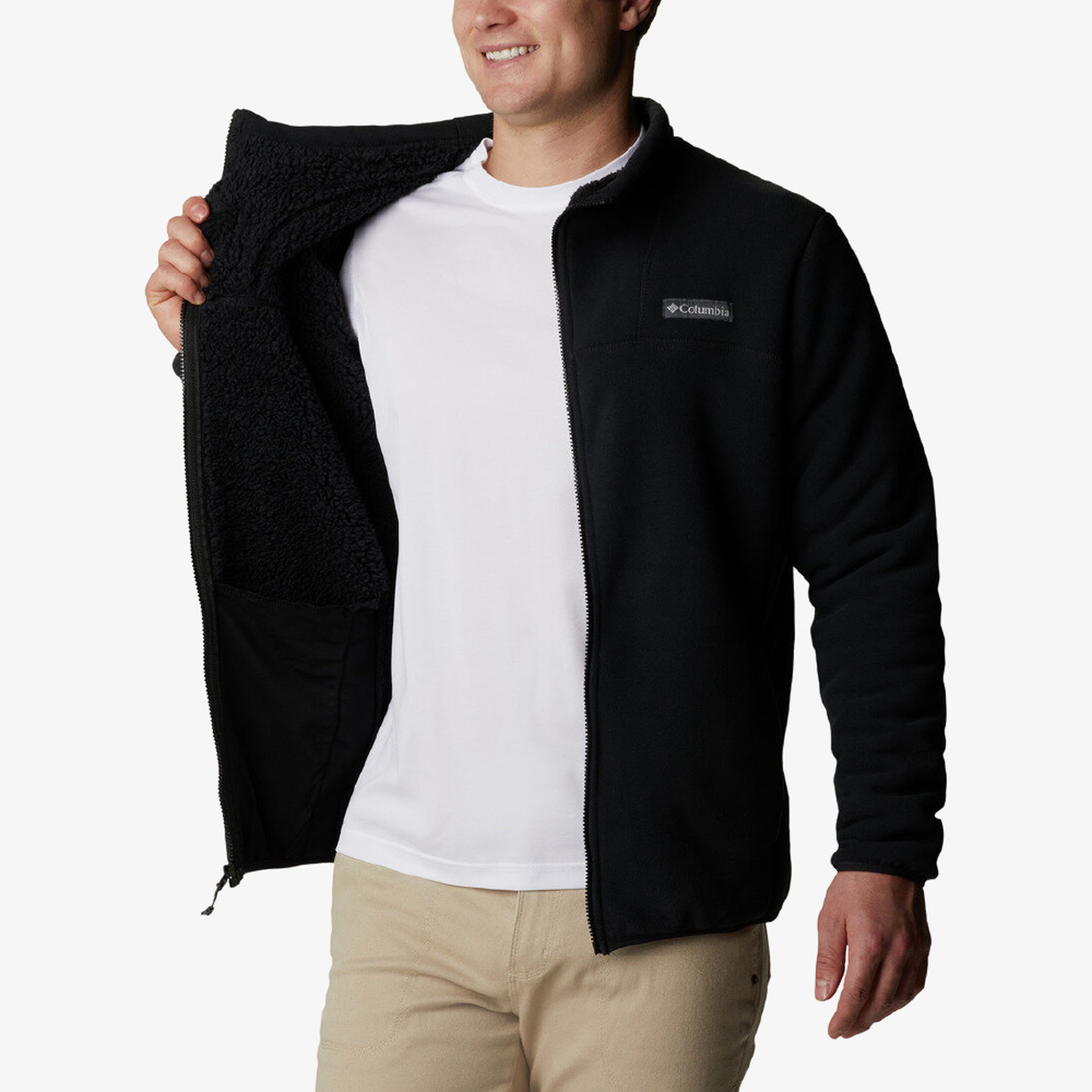 Columbia Winter Pass Erkek Siyah Polar Eşofman Üstü