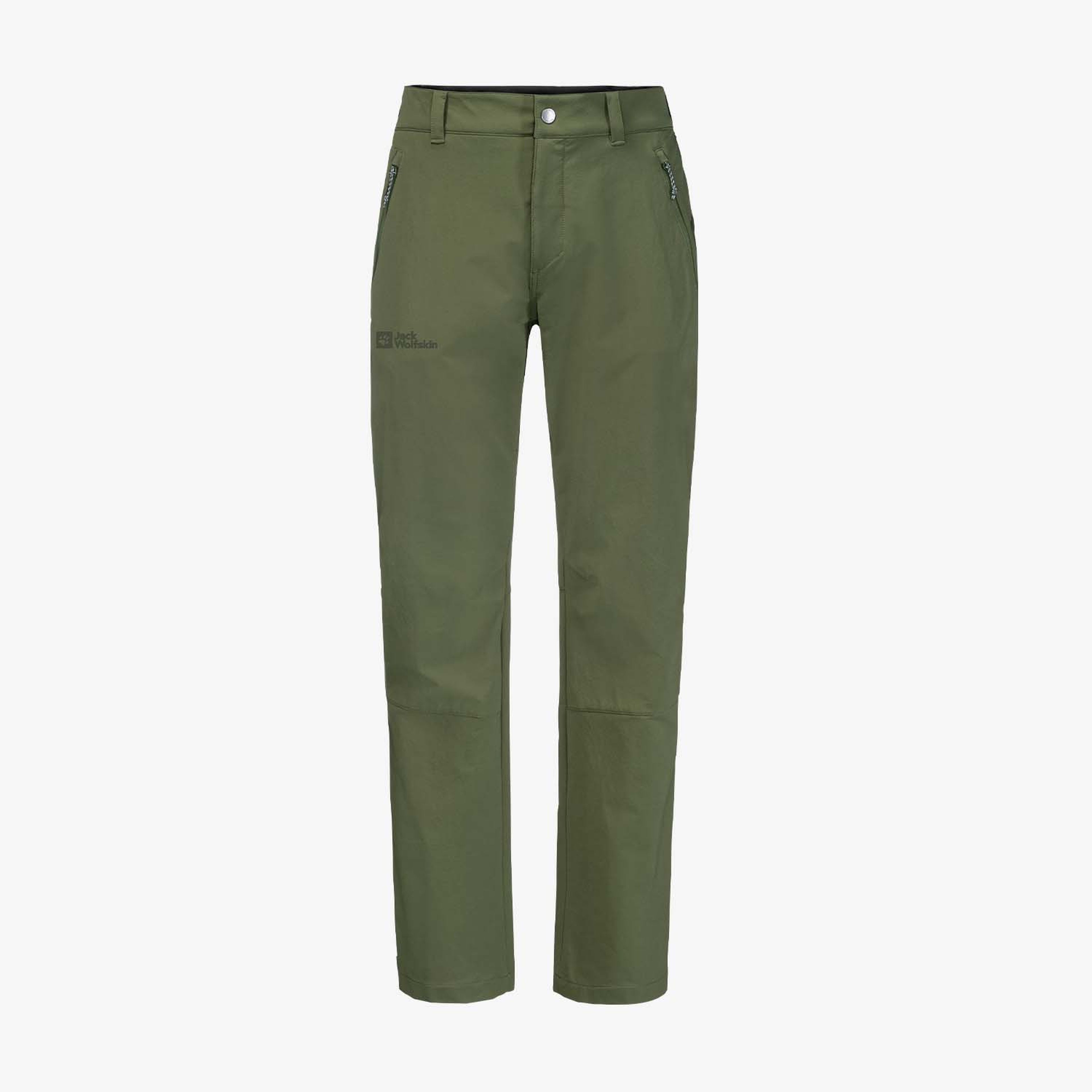 Jack Wolfskin Activate XT Softshell Erkek Haki Pantolon