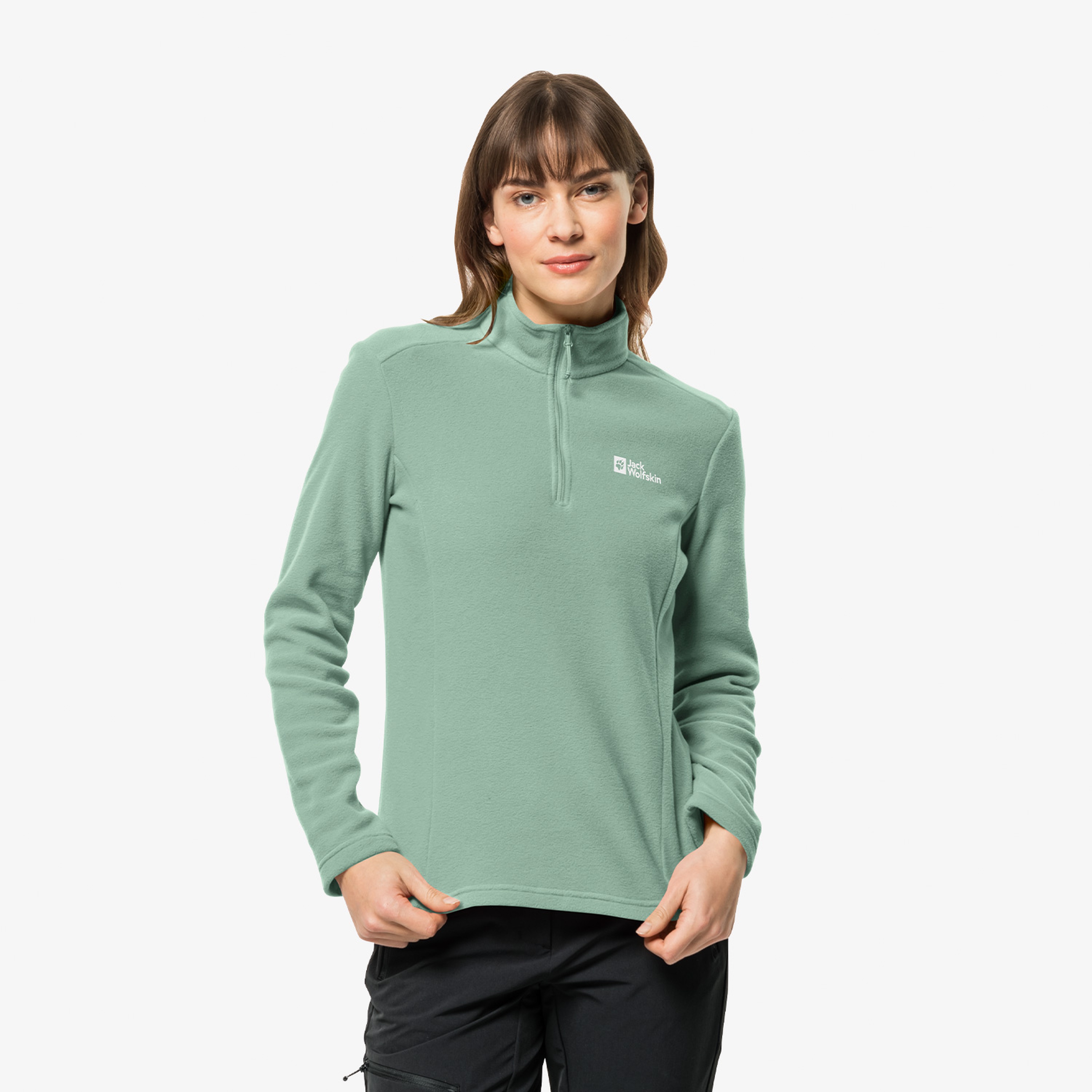 Jack Wolfskin Taunus Kadın Yeşil Polar