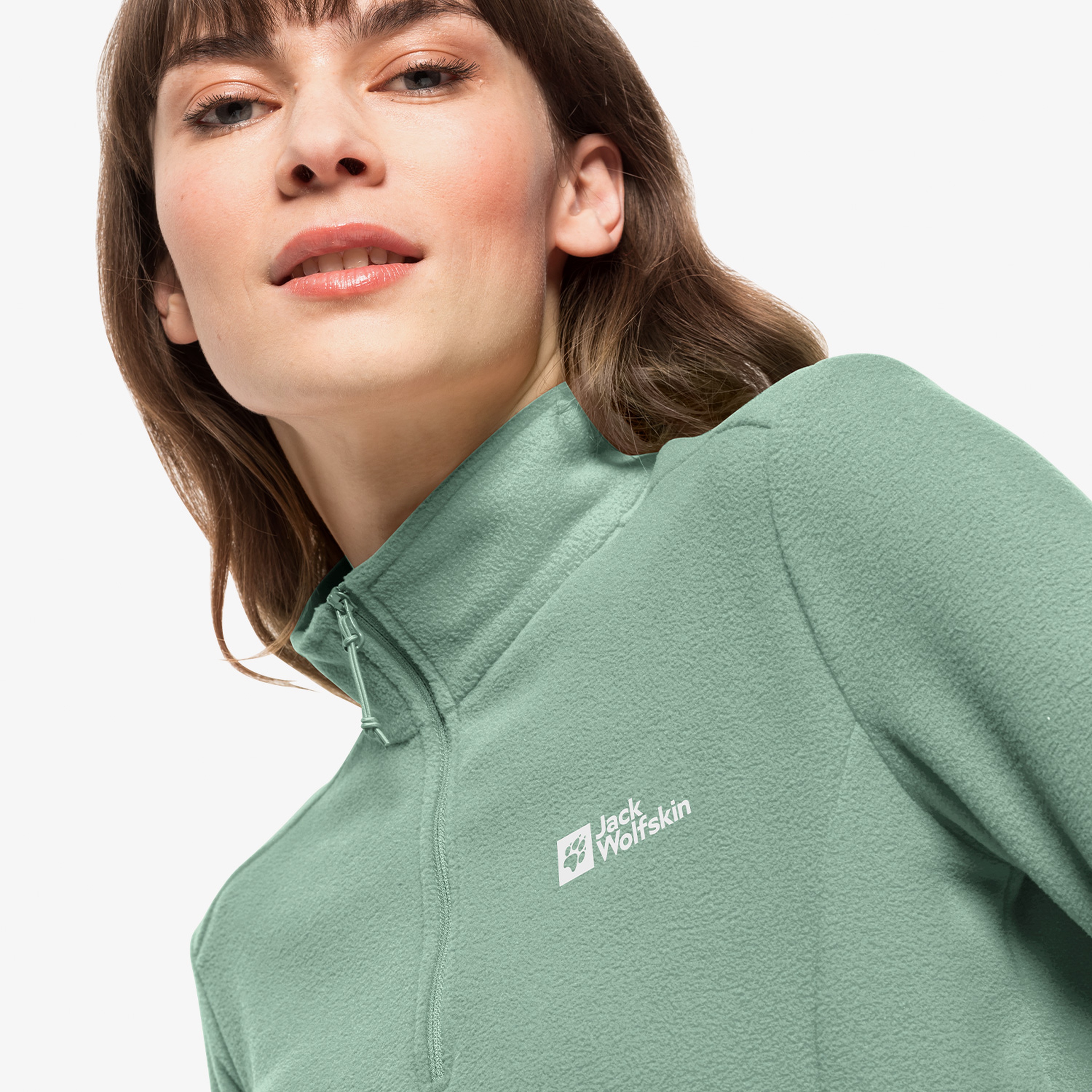 Jack Wolfskin Taunus Kadın Yeşil Polar