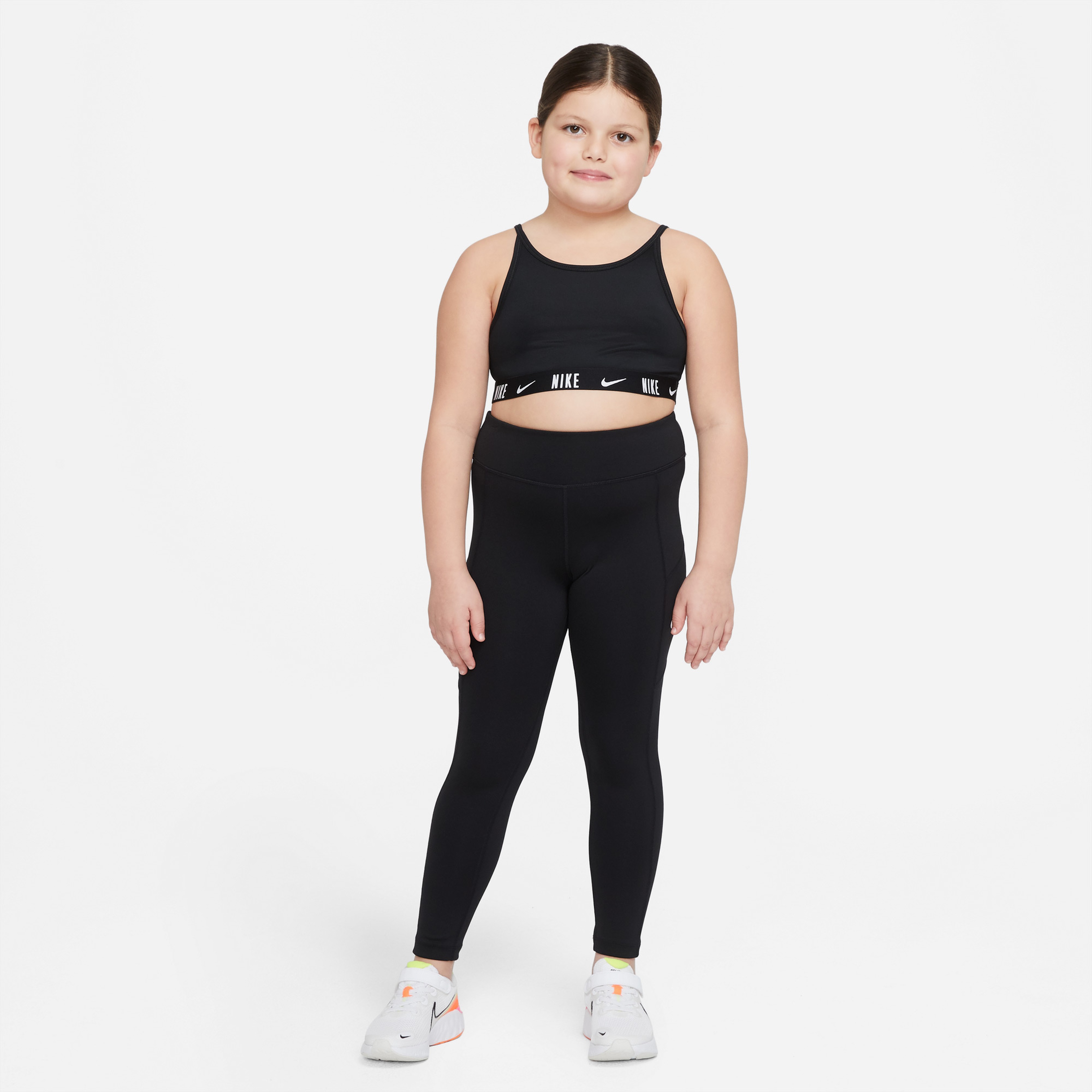 Nike Girls Trophy Çocuk Siyah Bra