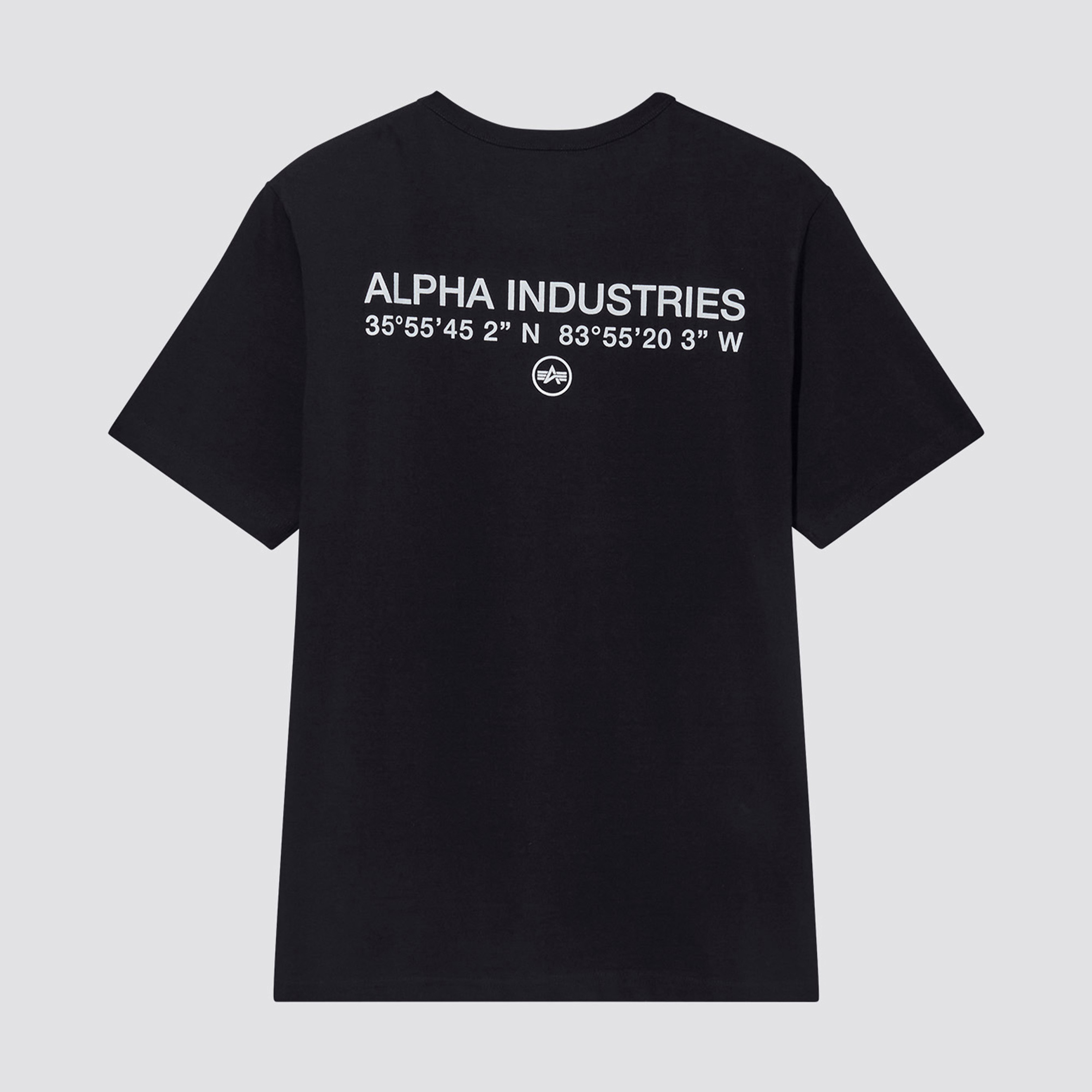 Alpha Industries Code Graphic Erkek Siyah T-Shirt