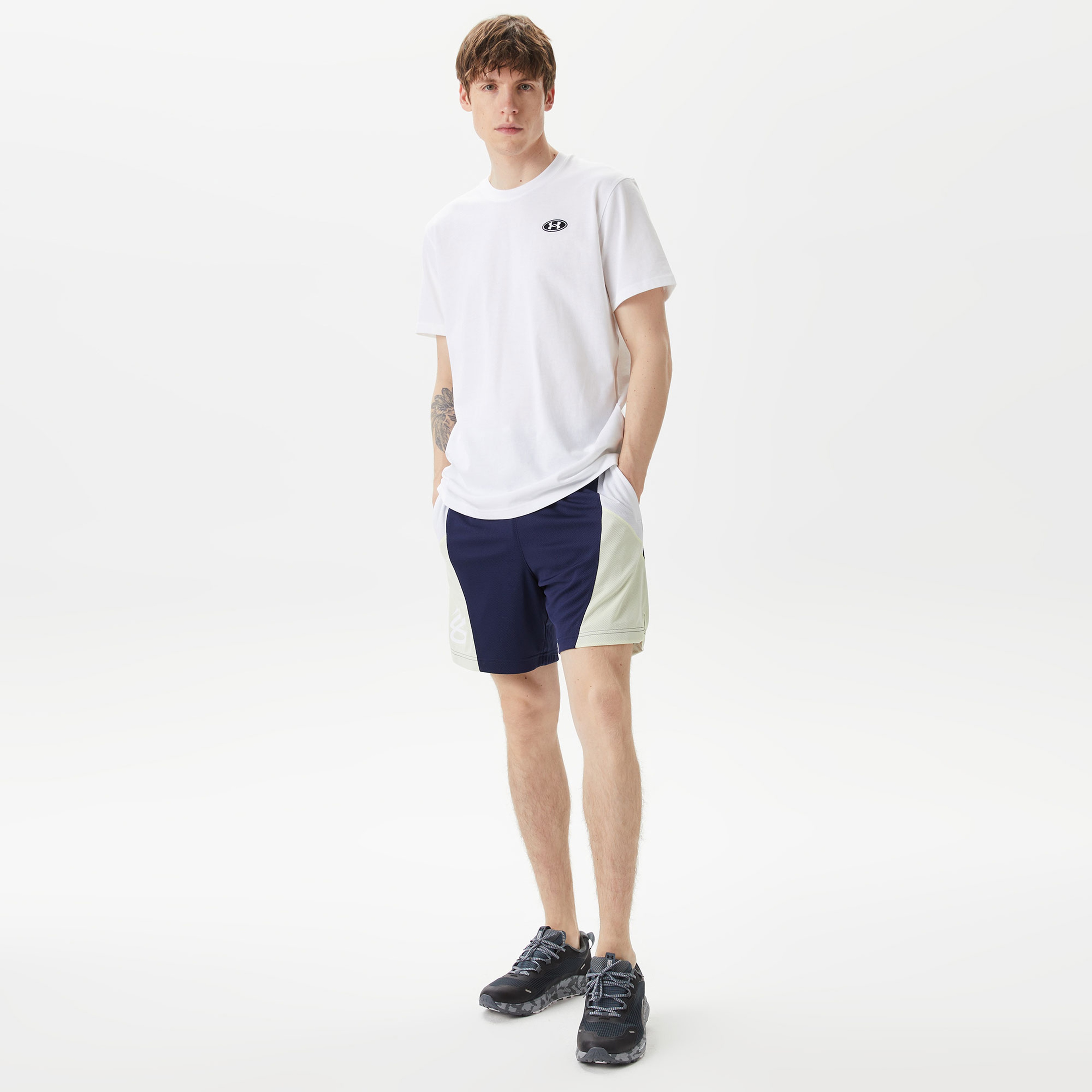 Under Armour Curry Splash Erkek Lacivert Şort