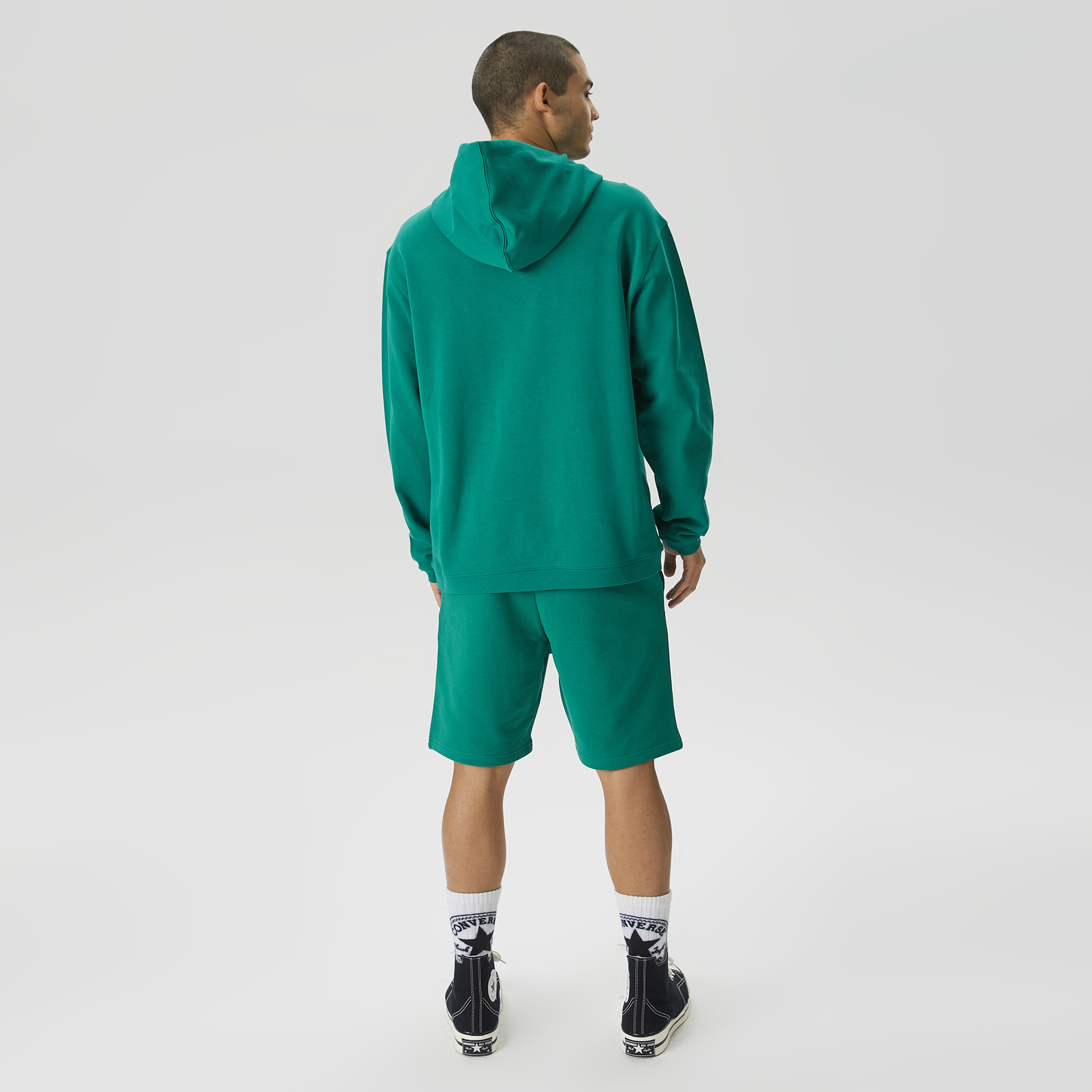Les Benjamins Essentials Erkek Yeşil Hoodie