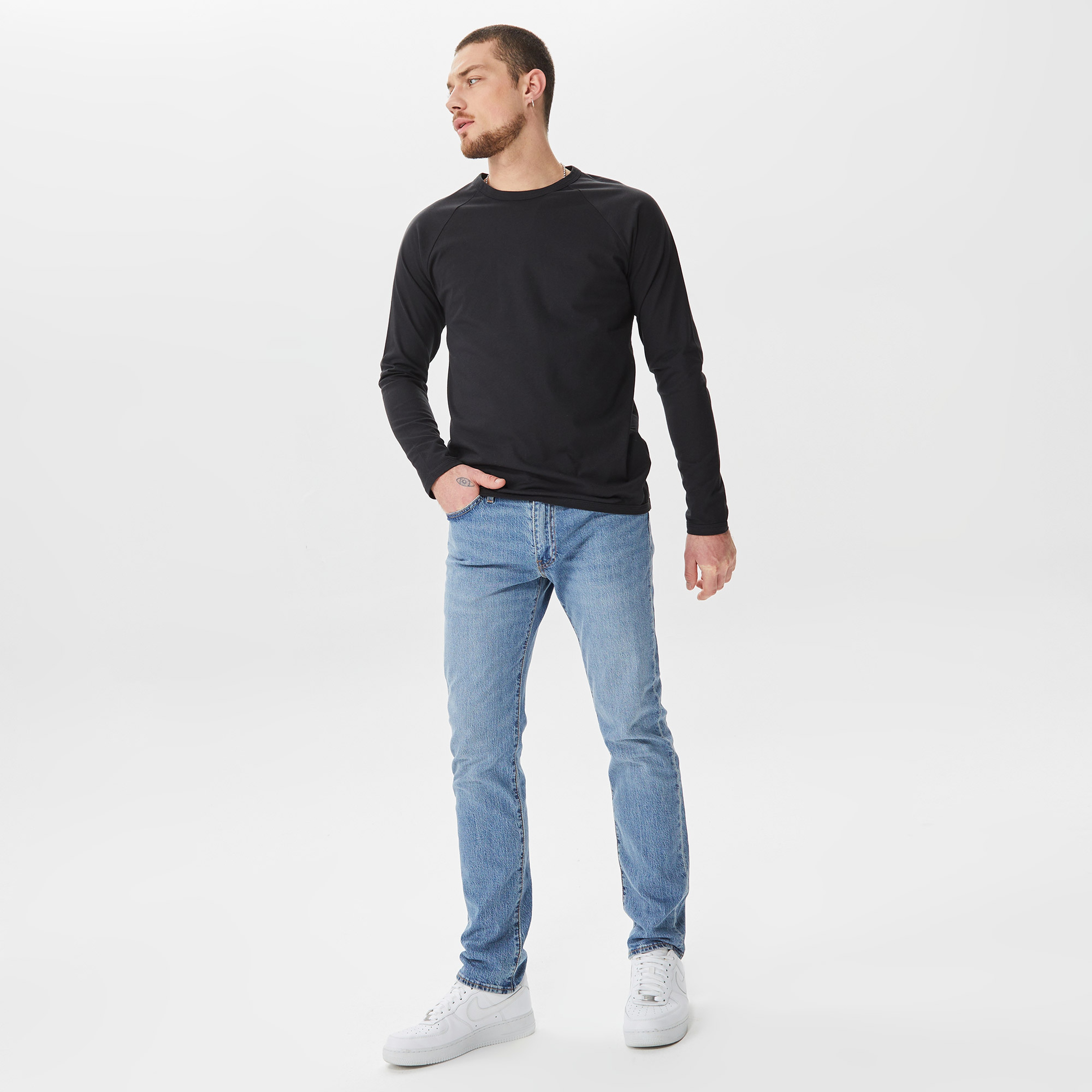 Holeacademie Essentials Erkek Siyah T-Shirt