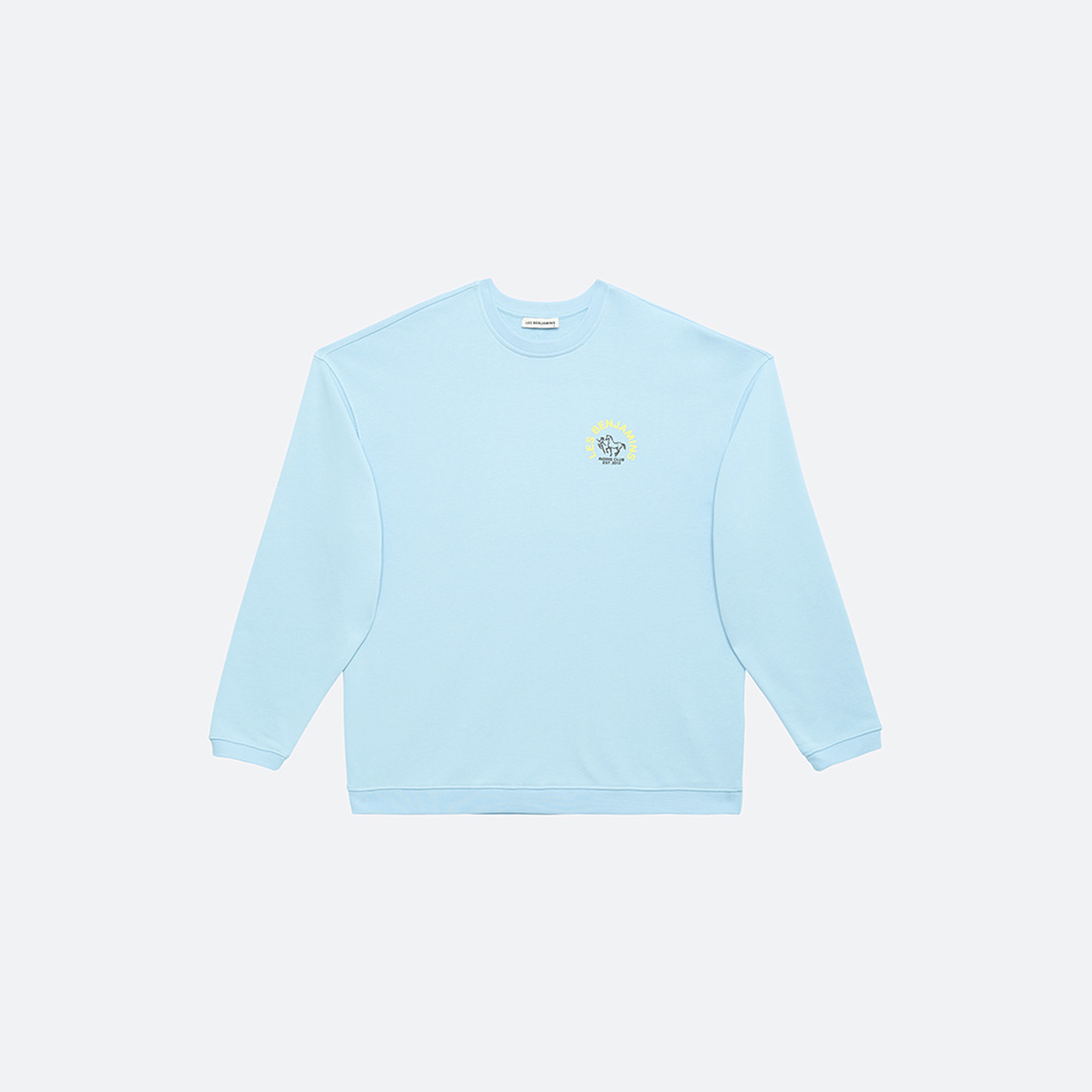 Les Benjamins Wholesale Exclusives Erkek Mavi Sweatshirt