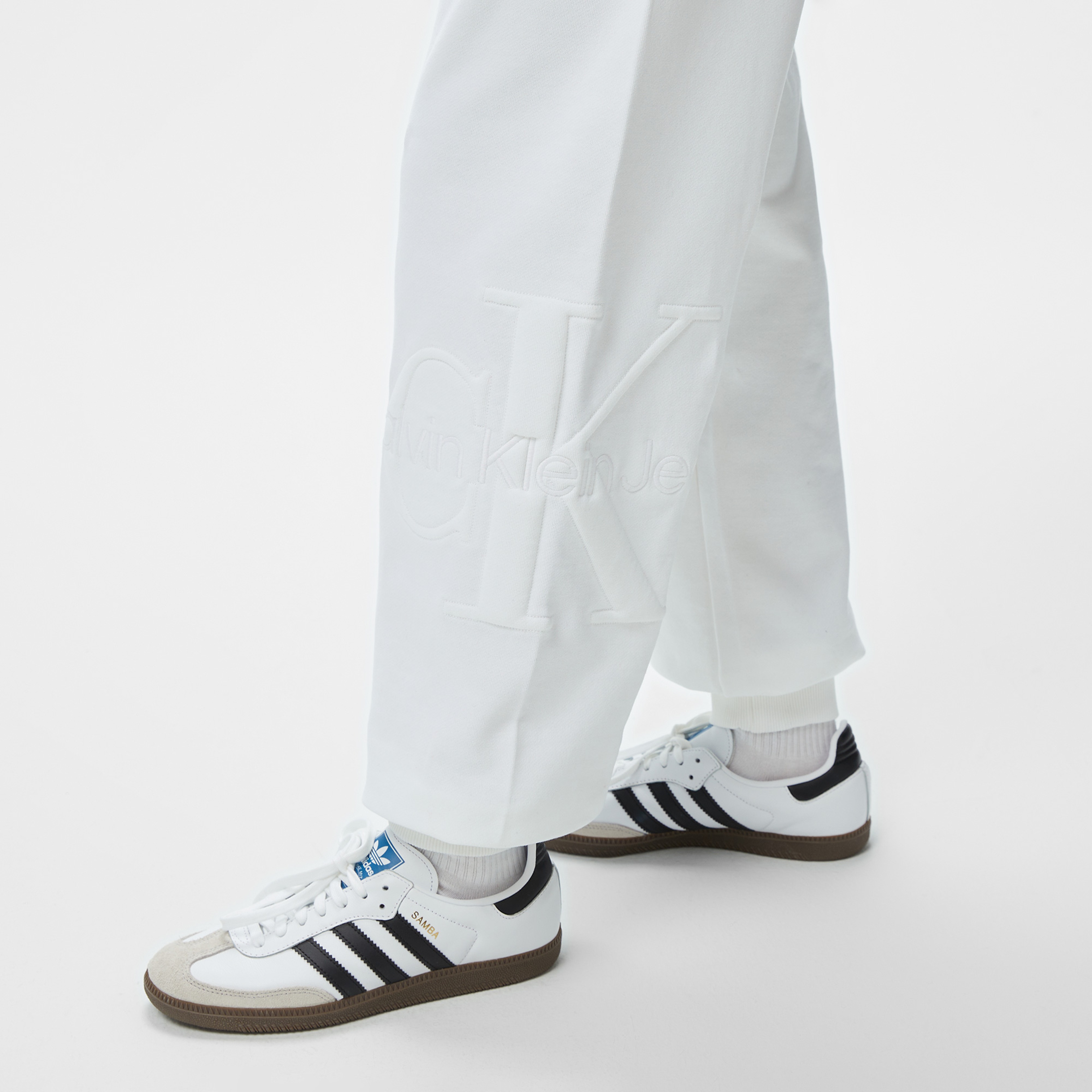 Calvin Klein Kadın Beyaz Eşofman Altı