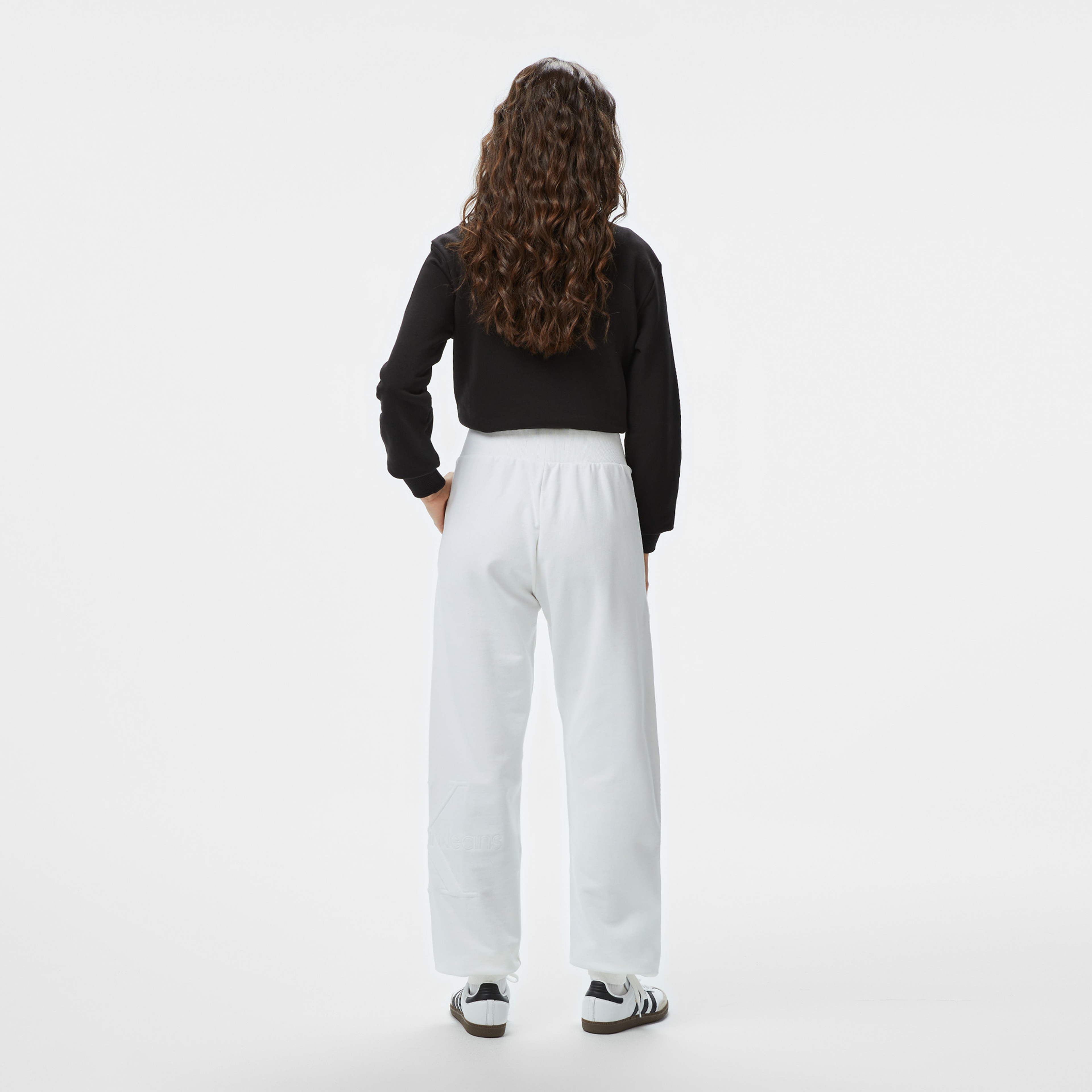 Calvin Klein Kadın Beyaz Eşofman Altı