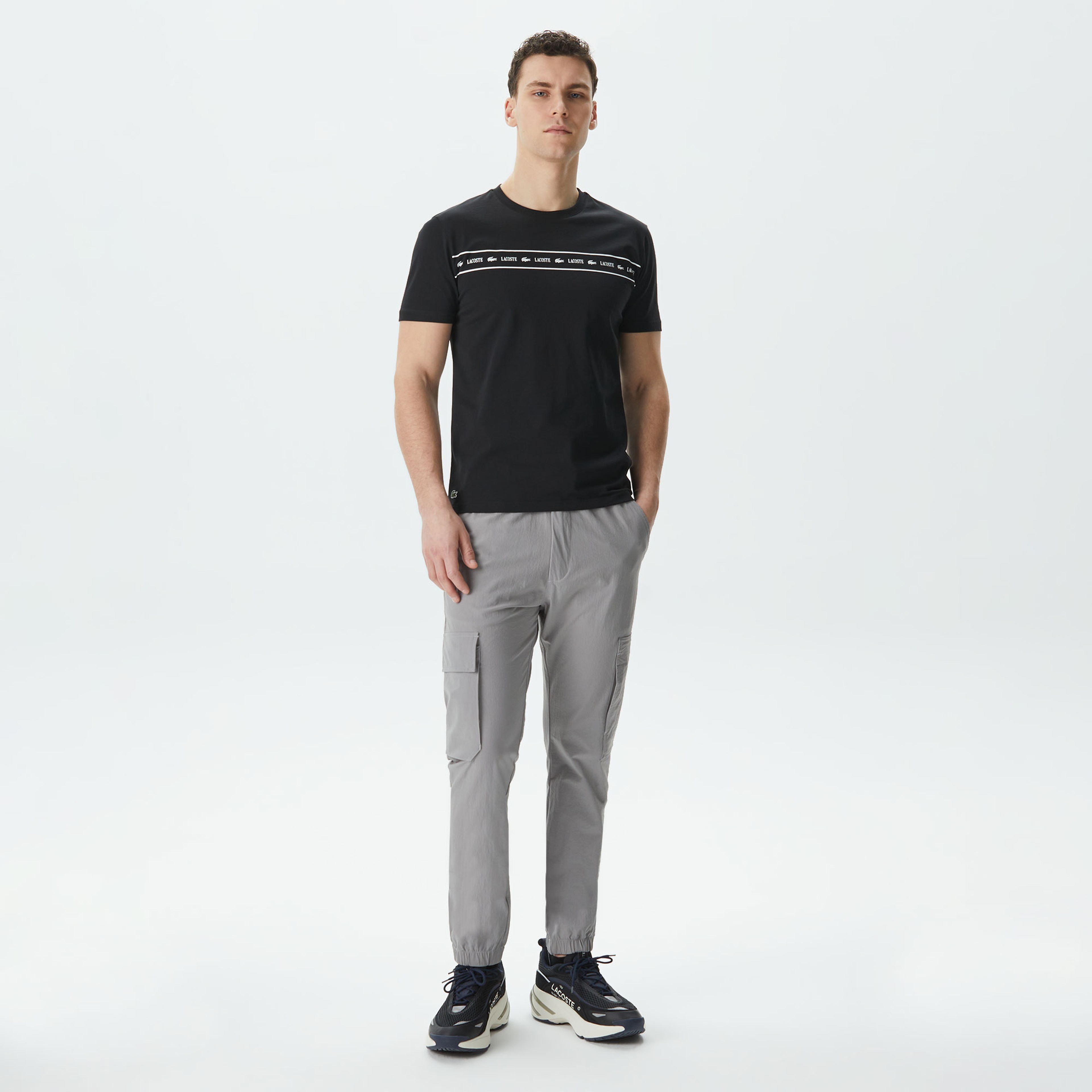 Lacoste Erkek Siyah T-Shirt