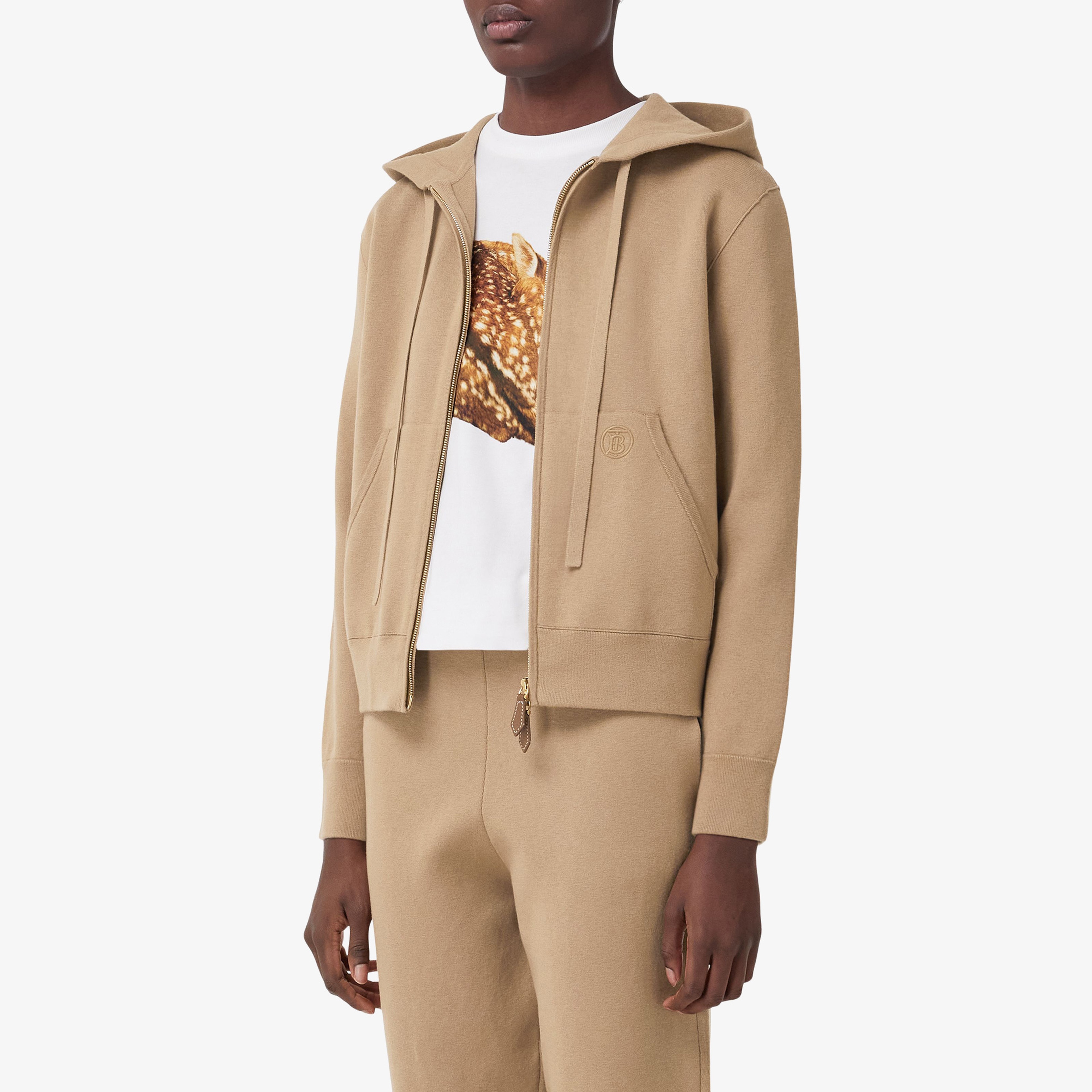 Burberry Kadın Kahverengi Triko