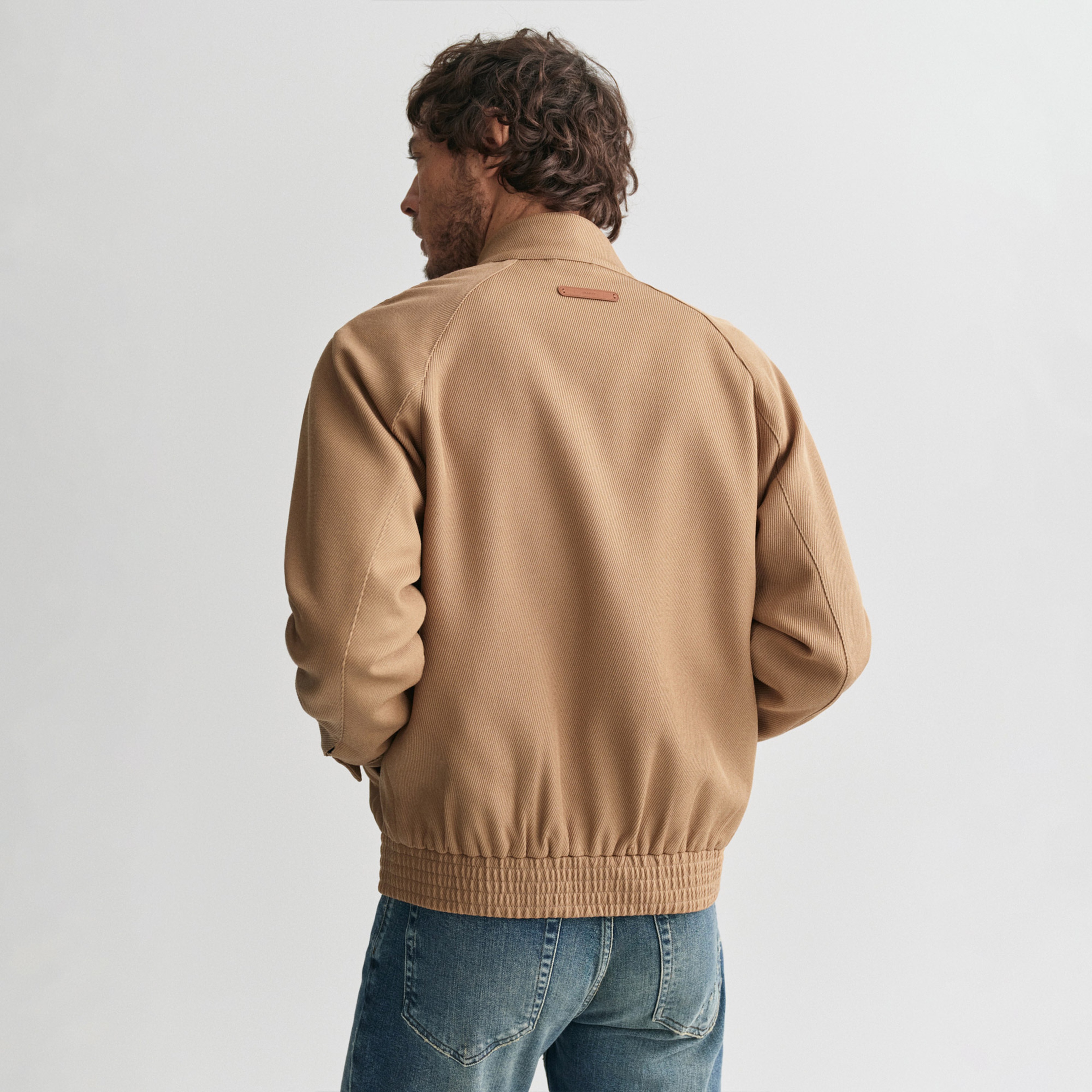 GANT Erkek Kahverengi Dik Yaka Ceket