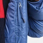 Gant Erkek Mavi Kapüşonlu Mont