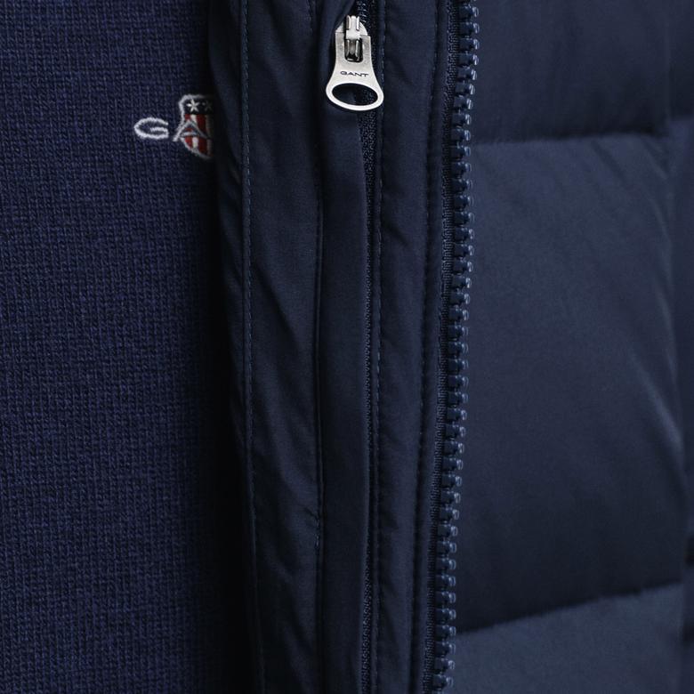 GANT Erkek Lacivert Dik Yaka Mont