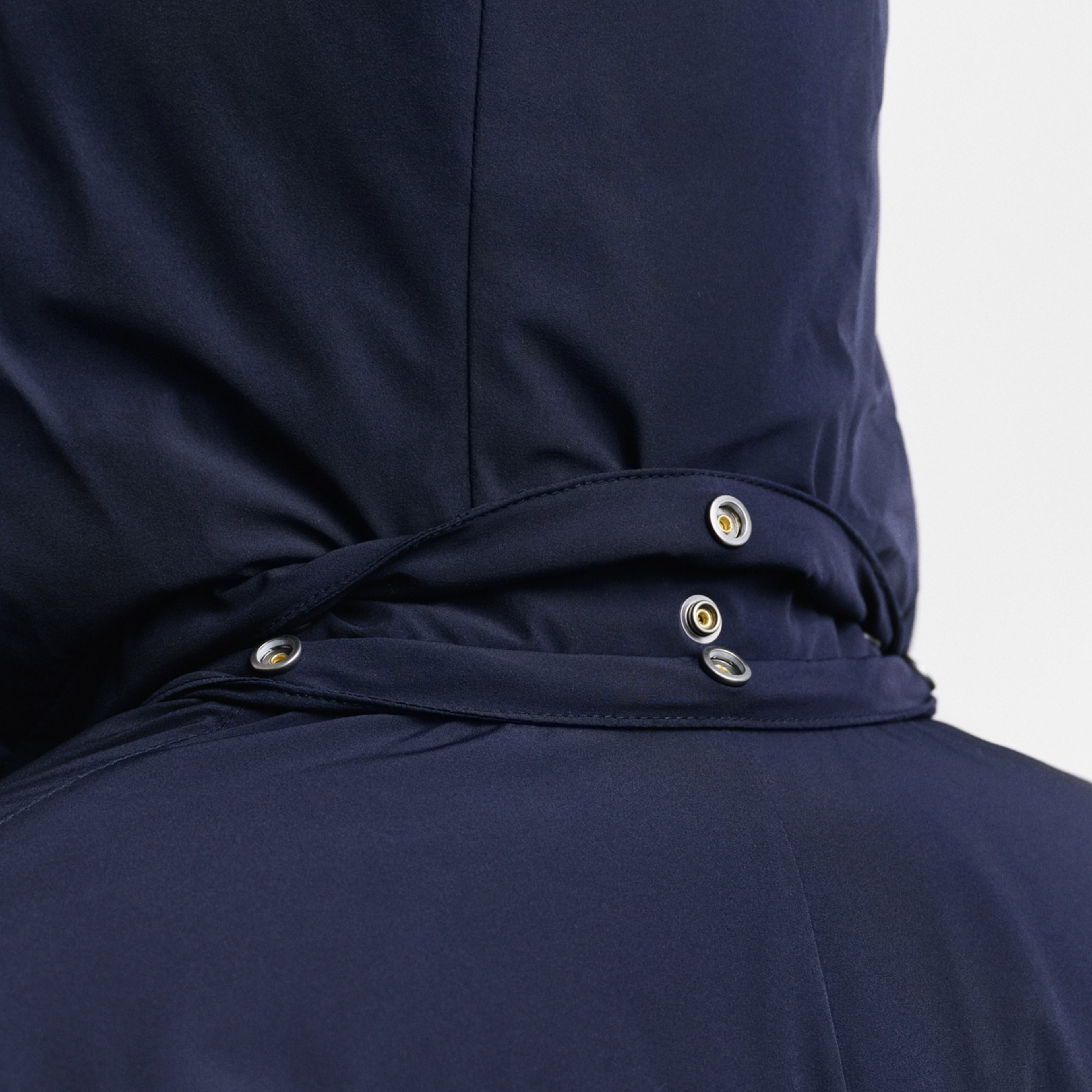 GANT Erkek Lacivert Kapüşonlu Mont