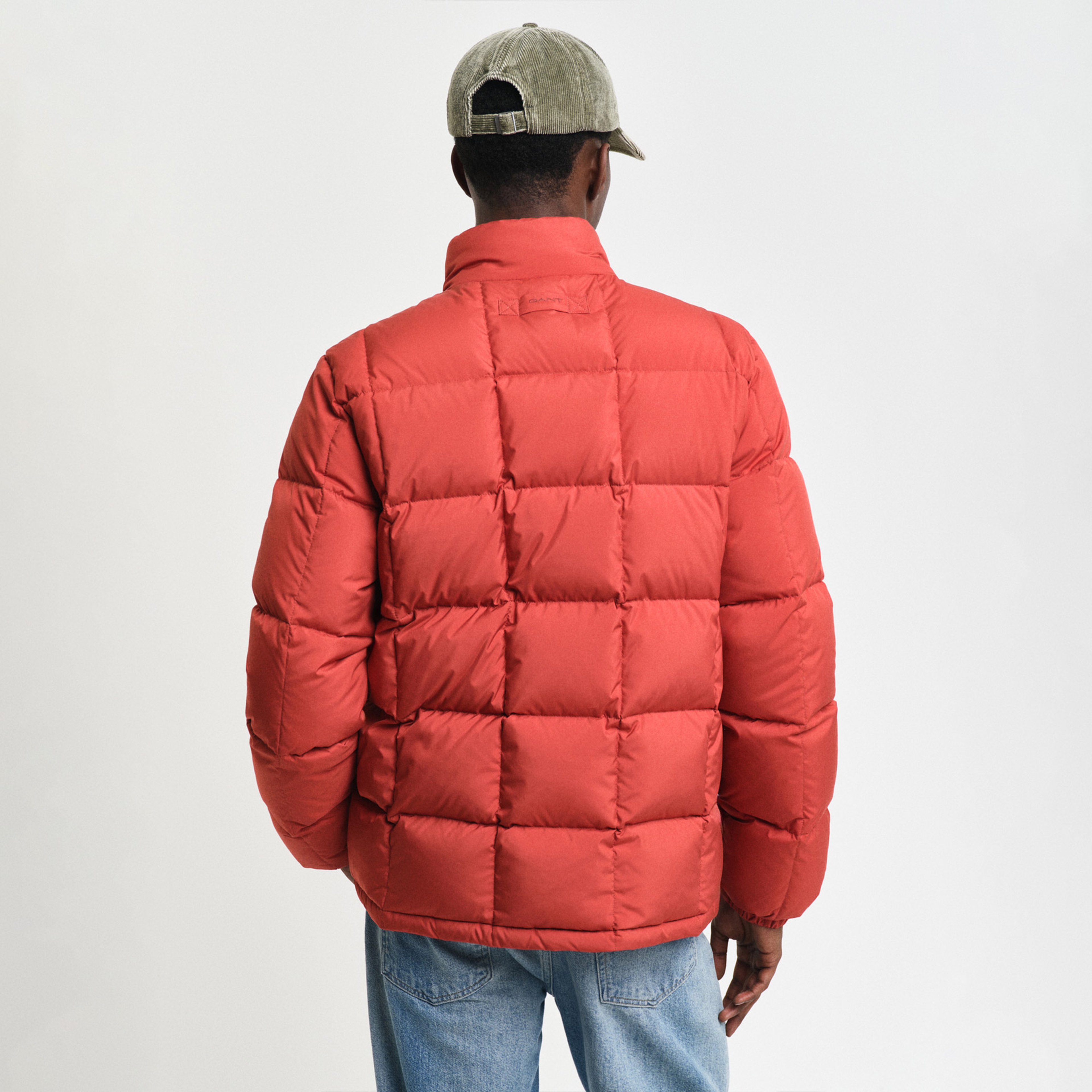 GANT Erkek Kırmızı Dik Yaka Mont