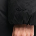 GANT Kadın Siyah Relaxed Fit Kapüşonlu Mont