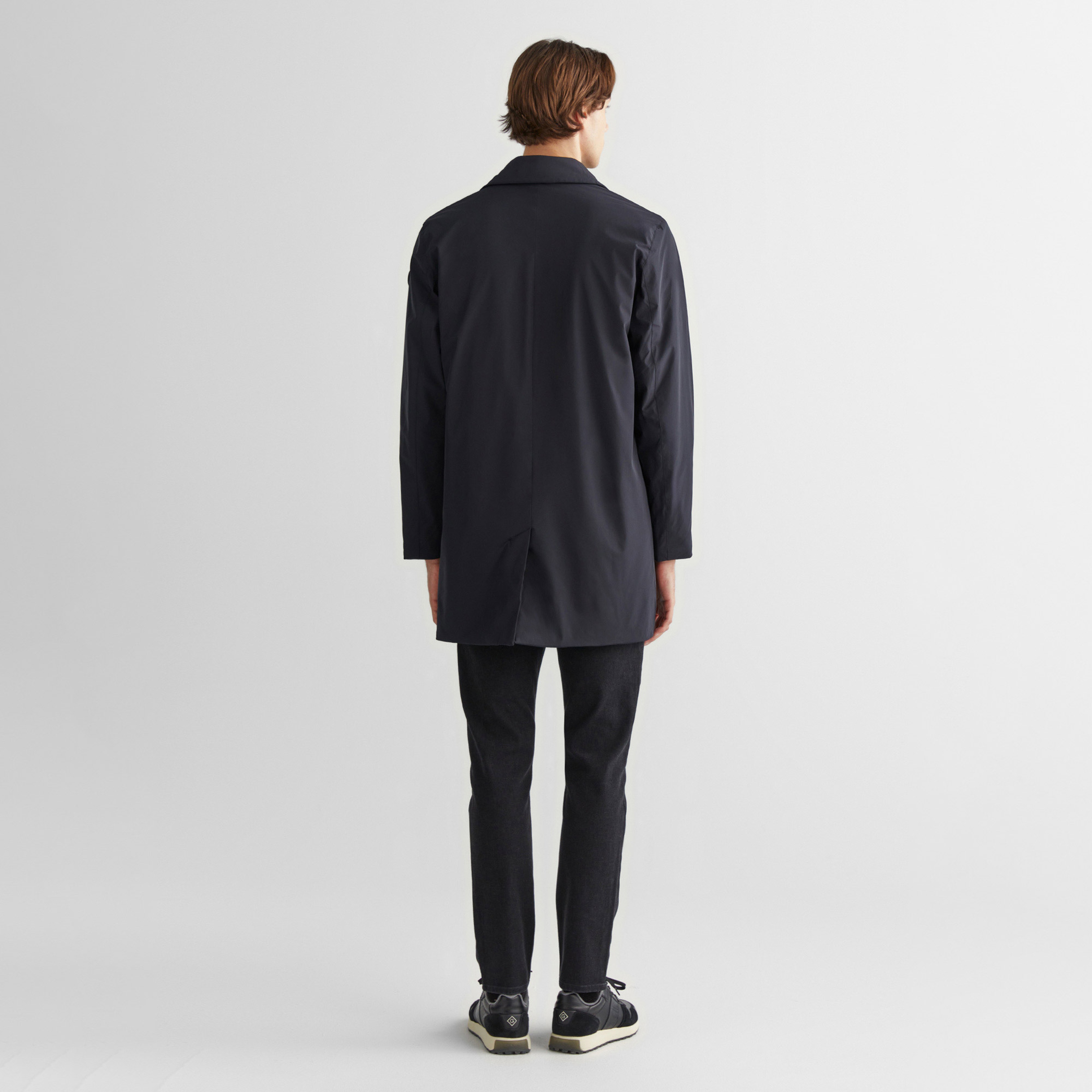 Gant Erkek Siyah Kapüşonlu Mont