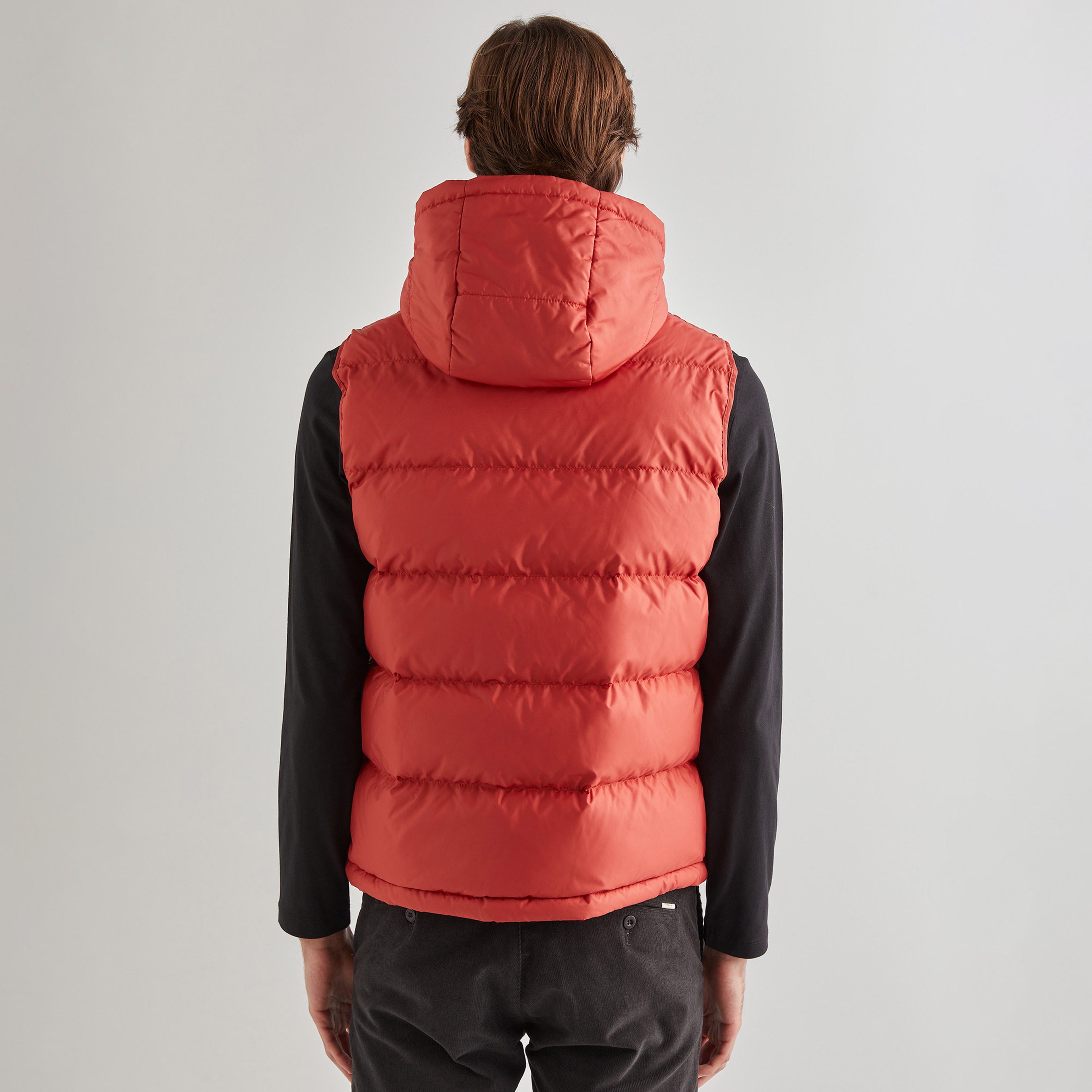 GANT Erkek Kırmızı Kapüşonlu Yelek