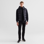 GANT Erkek Siyah Regular Fit Kapüşonlu Yelek