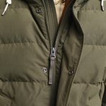 Gant Erkek Yeşil Kapüşonlu Kaz Tüyü Mont