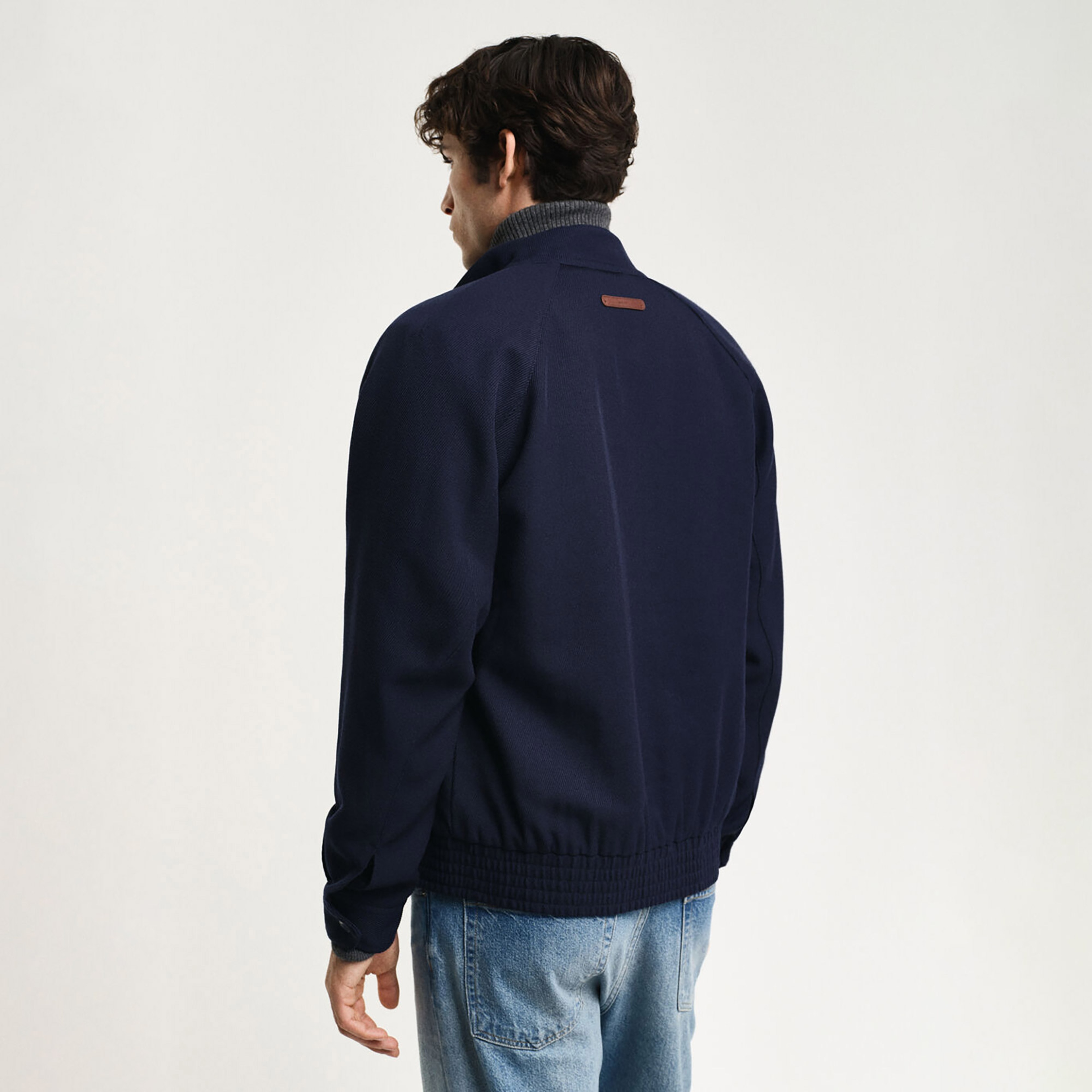 GANT Erkek Lacivert Dik Yaka Ceket