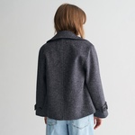 GANT Kadın Lacivert Klasik Yaka Kaban