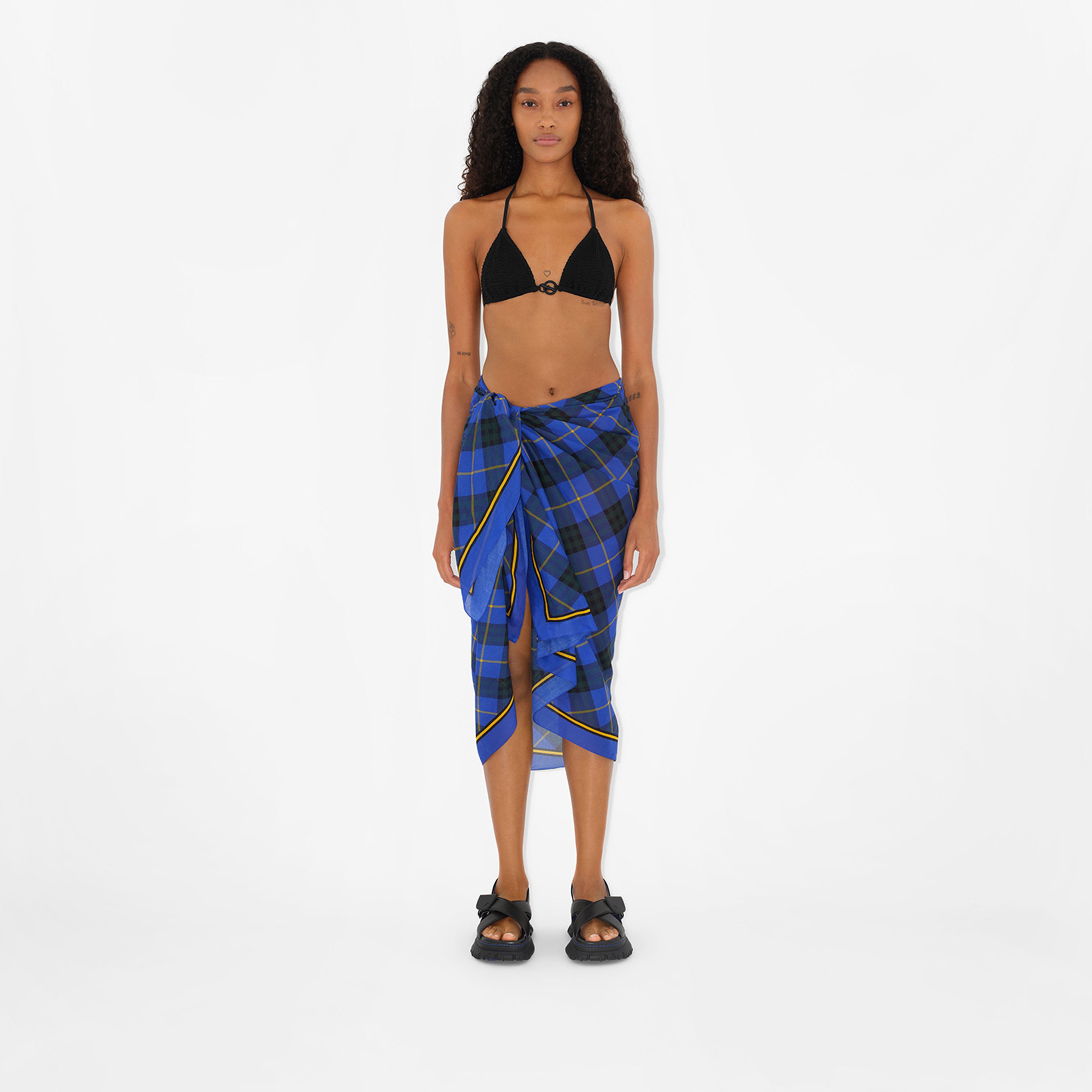 Burberry Kadın Lacivert Atkı