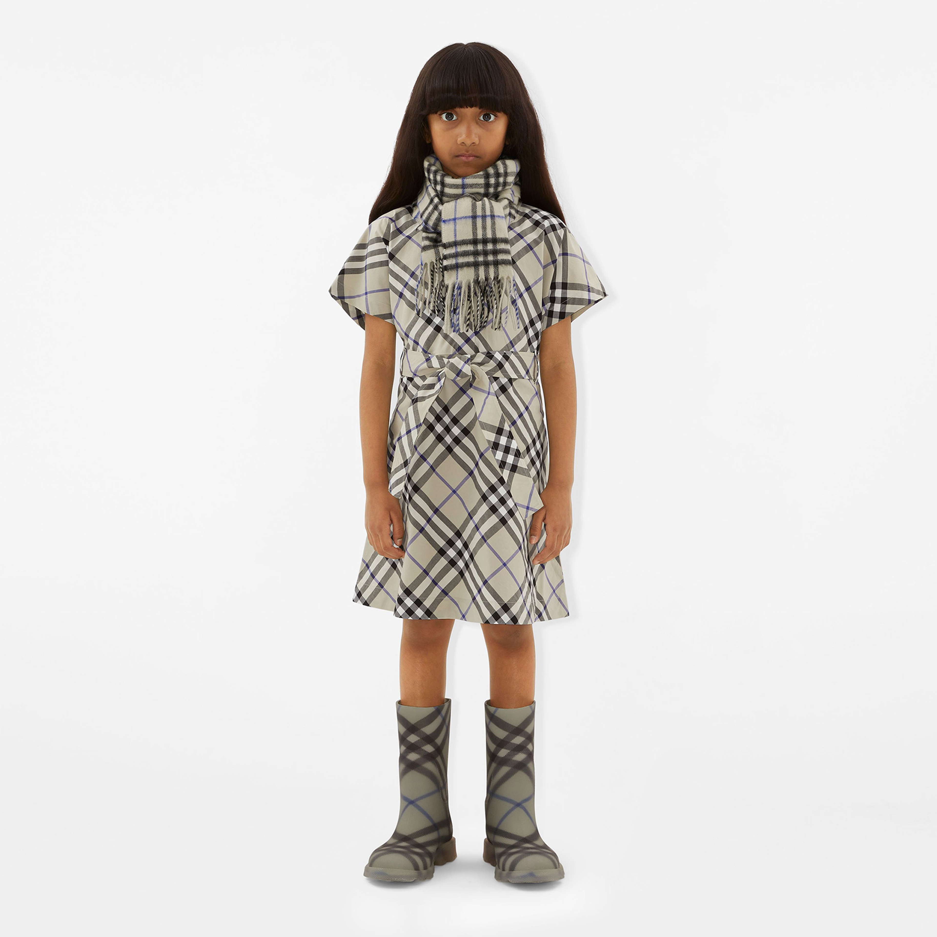 Burberry Çocuk Yeşil Atkı