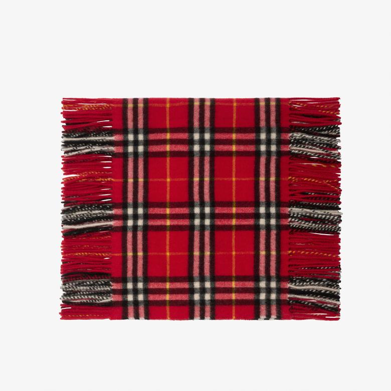 Burberry Kadın Bordo Atkı