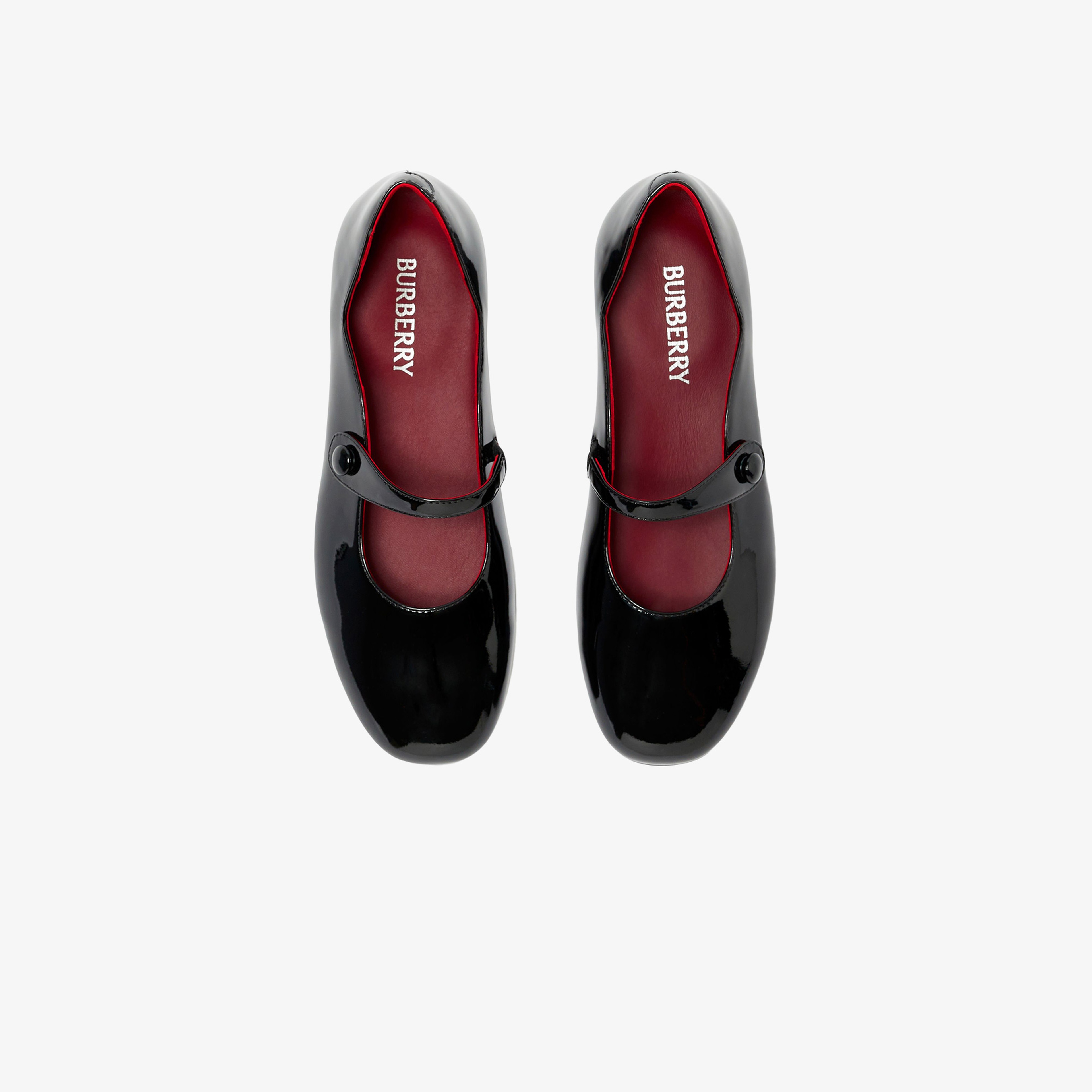 Burberry Çocuk Siyah Ayakkabı