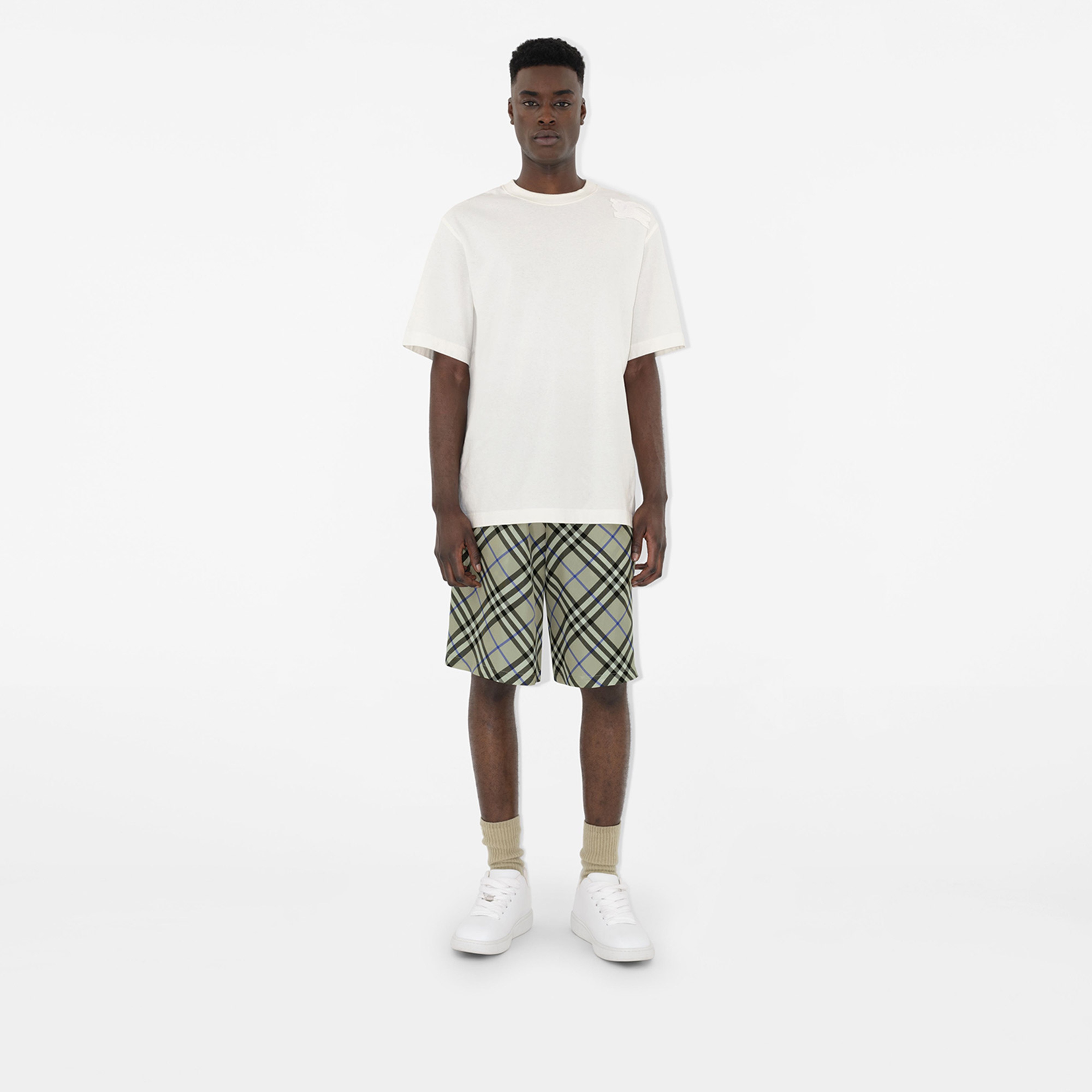 Burberry Erkek Beyaz Ayakkabı