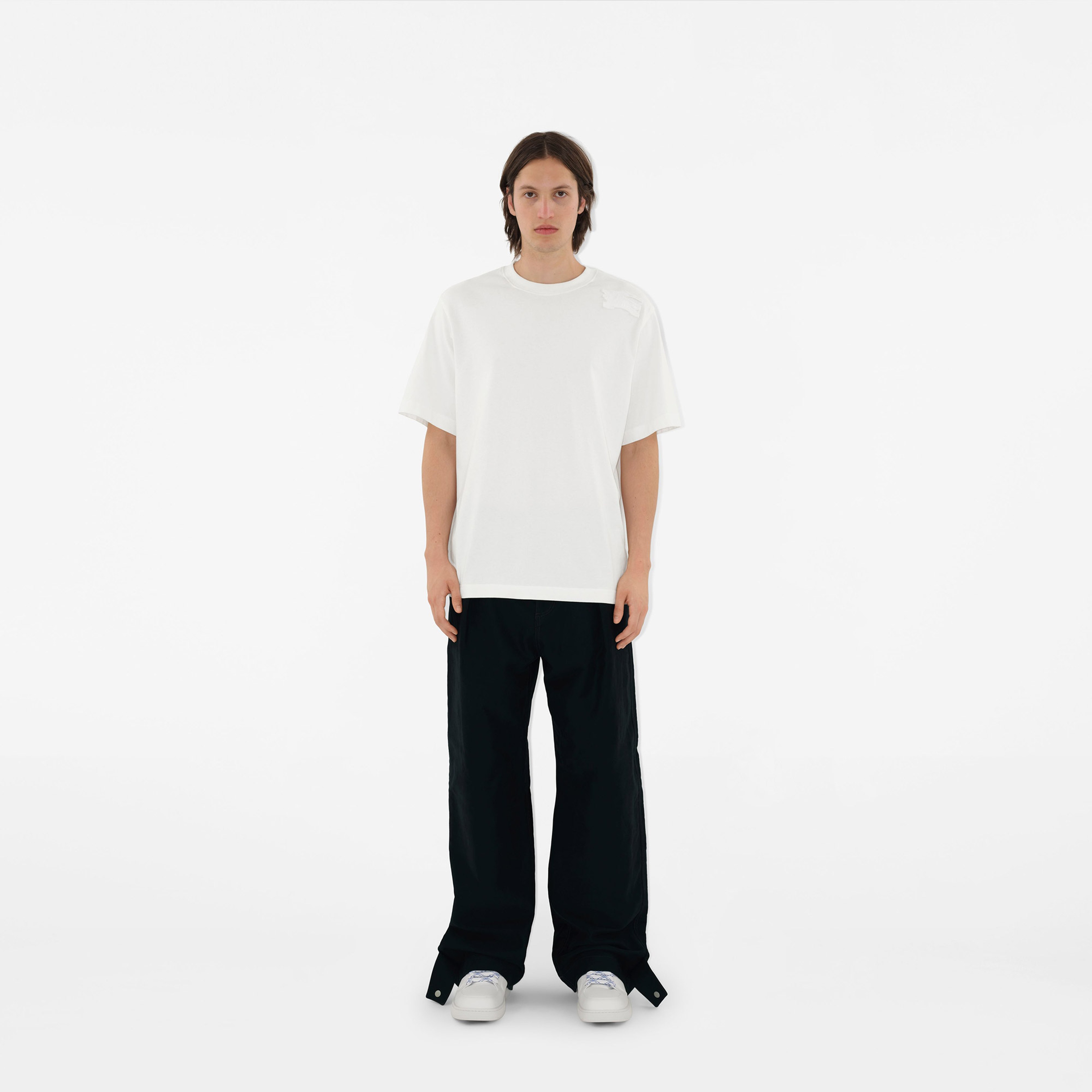 Burberry Erkek Beyaz Ayakkabı