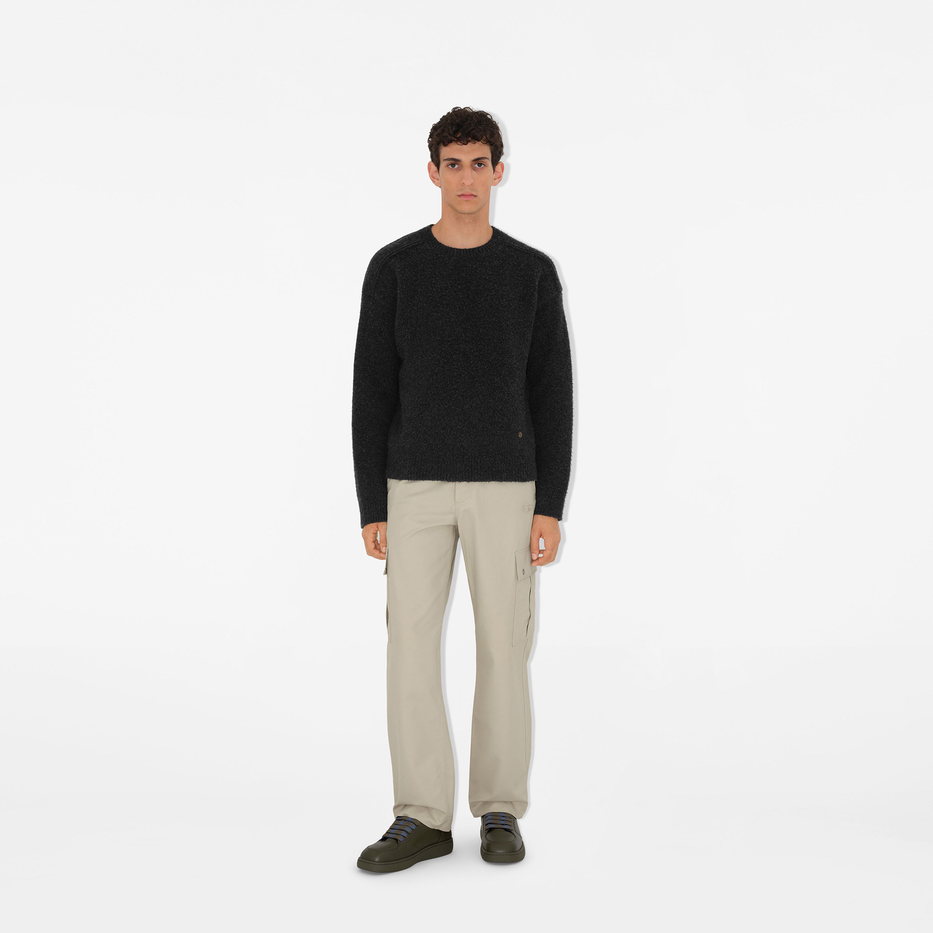 Burberry Erkek Gri Ayakkabı