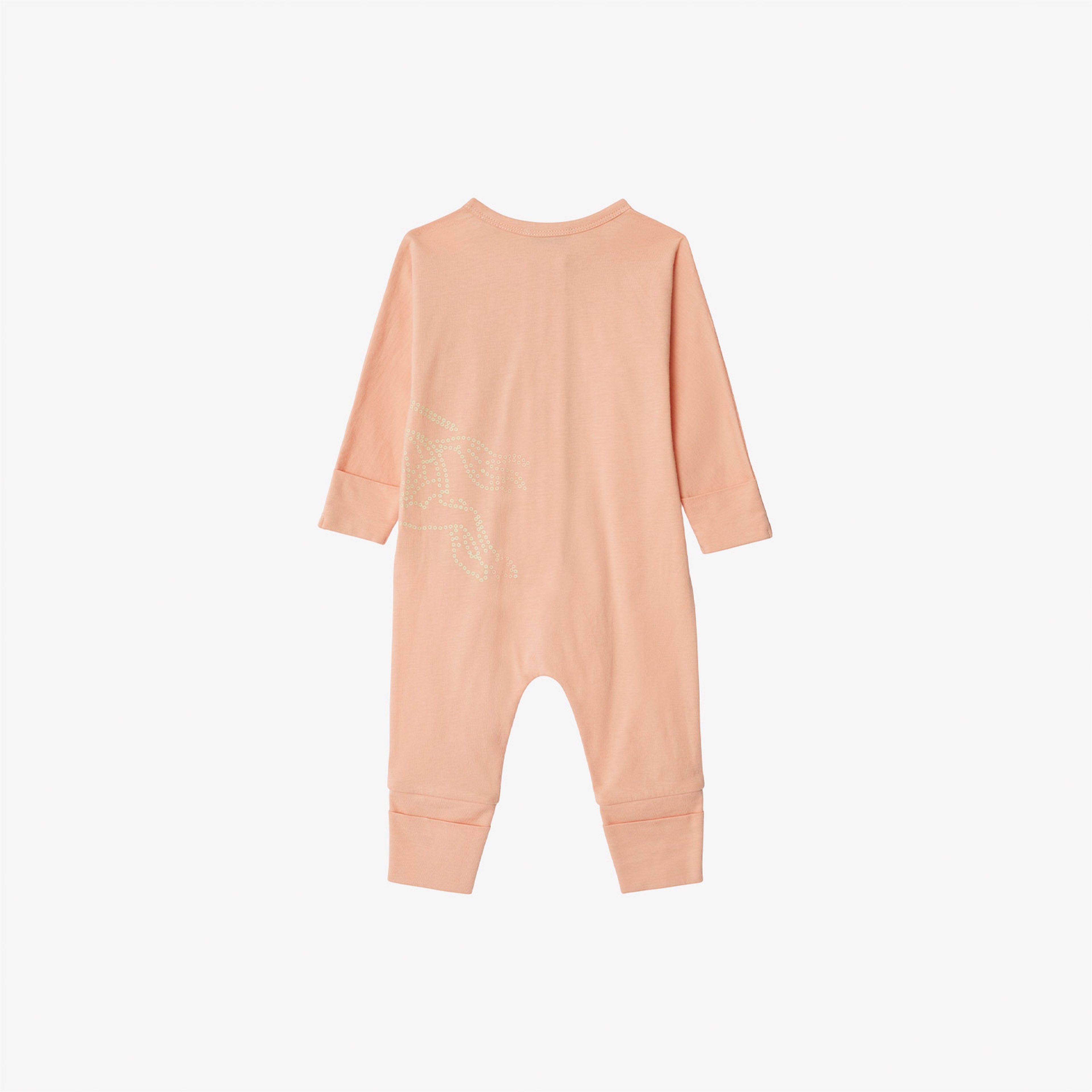 Burberry Çocuk Turuncu Bebek Seti