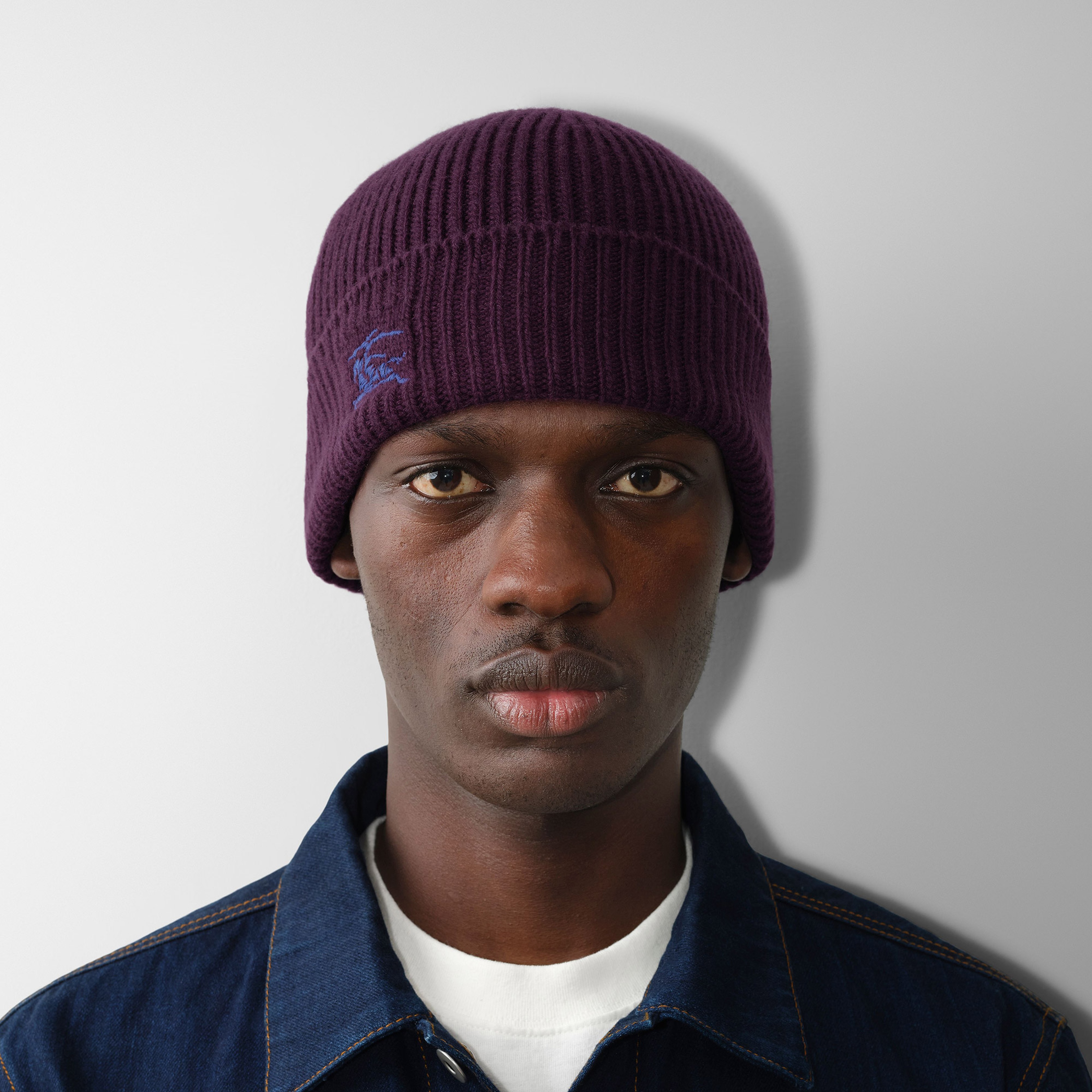 Burberry Erkek Mor Şapka