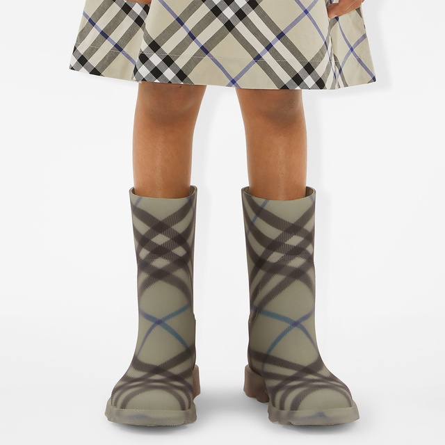 Burberry Burberry Çocuk Yeşil Ayakkabı Sneaker | Occasion Yeşil - 10. görsel