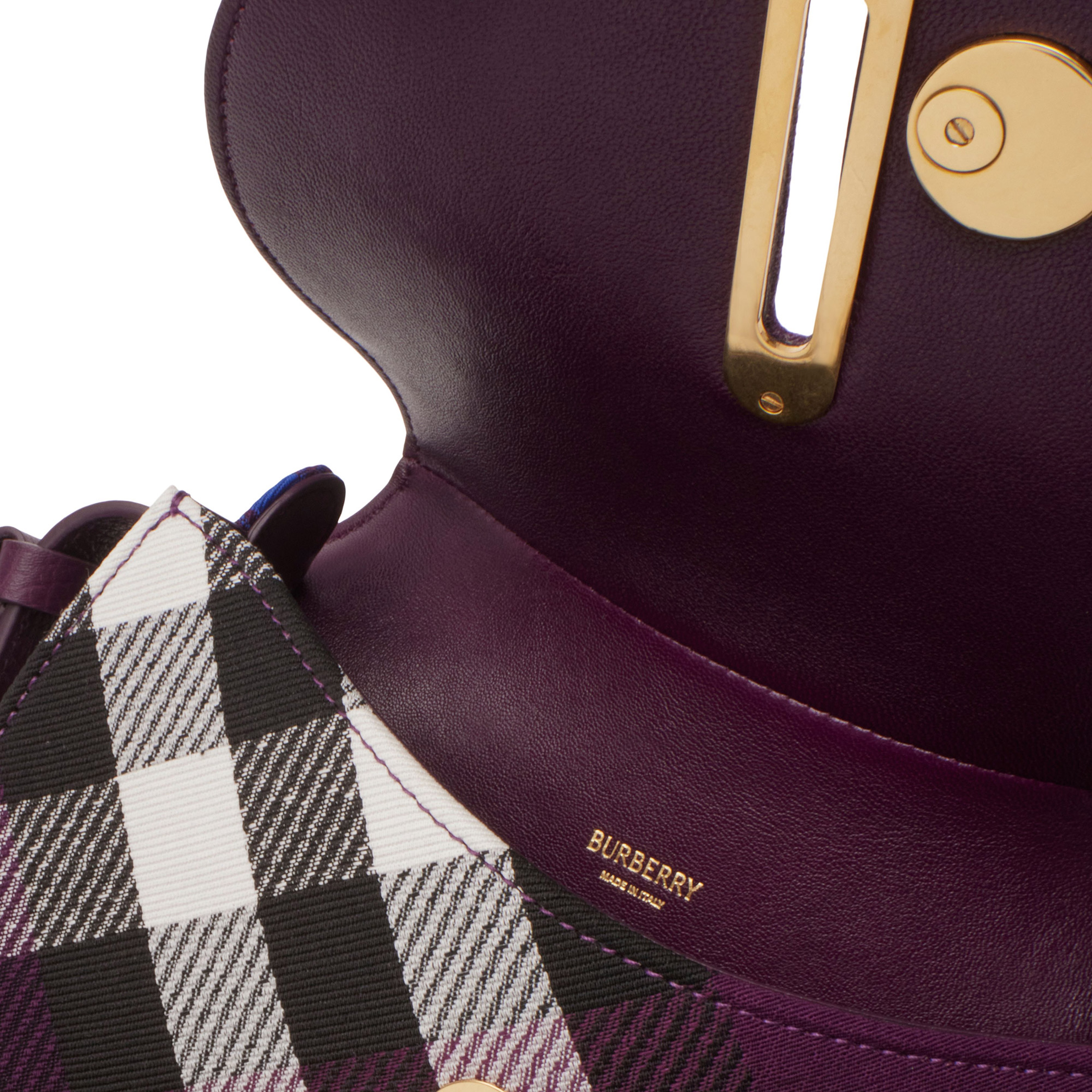 Burberry Kadın Mor Çanta