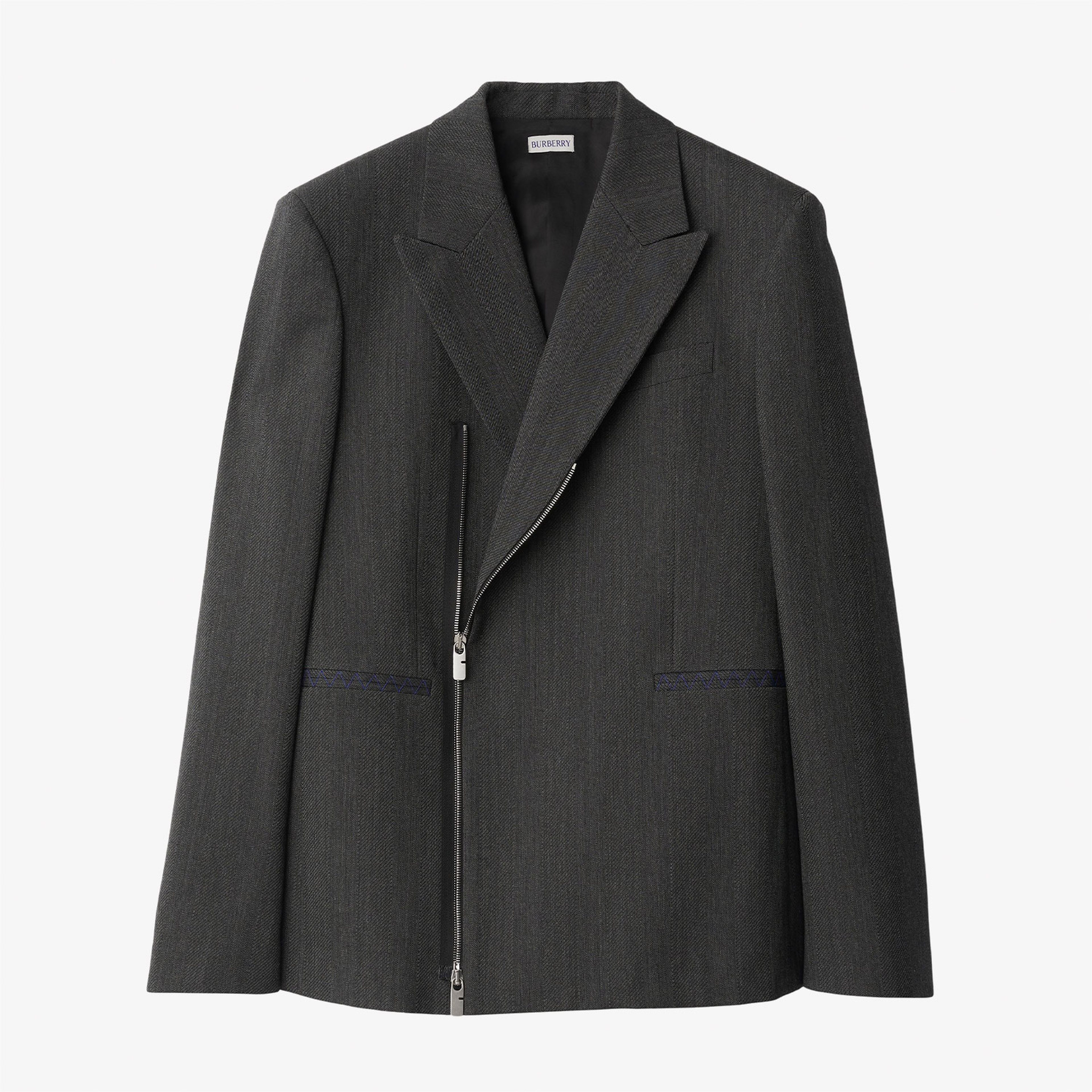 Burberry Erkek Siyah Ceket