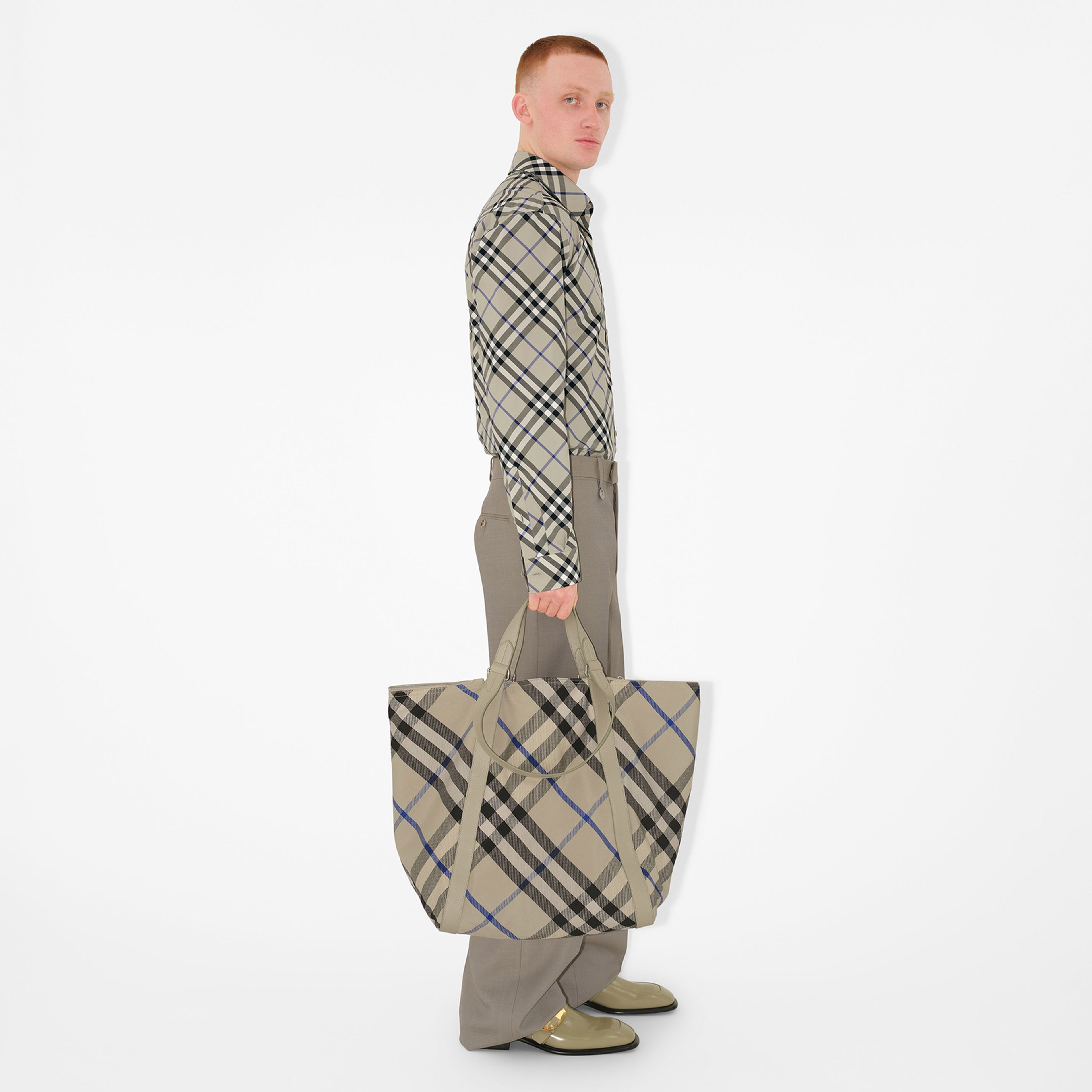 Burberry Erkek Yeşil Çanta