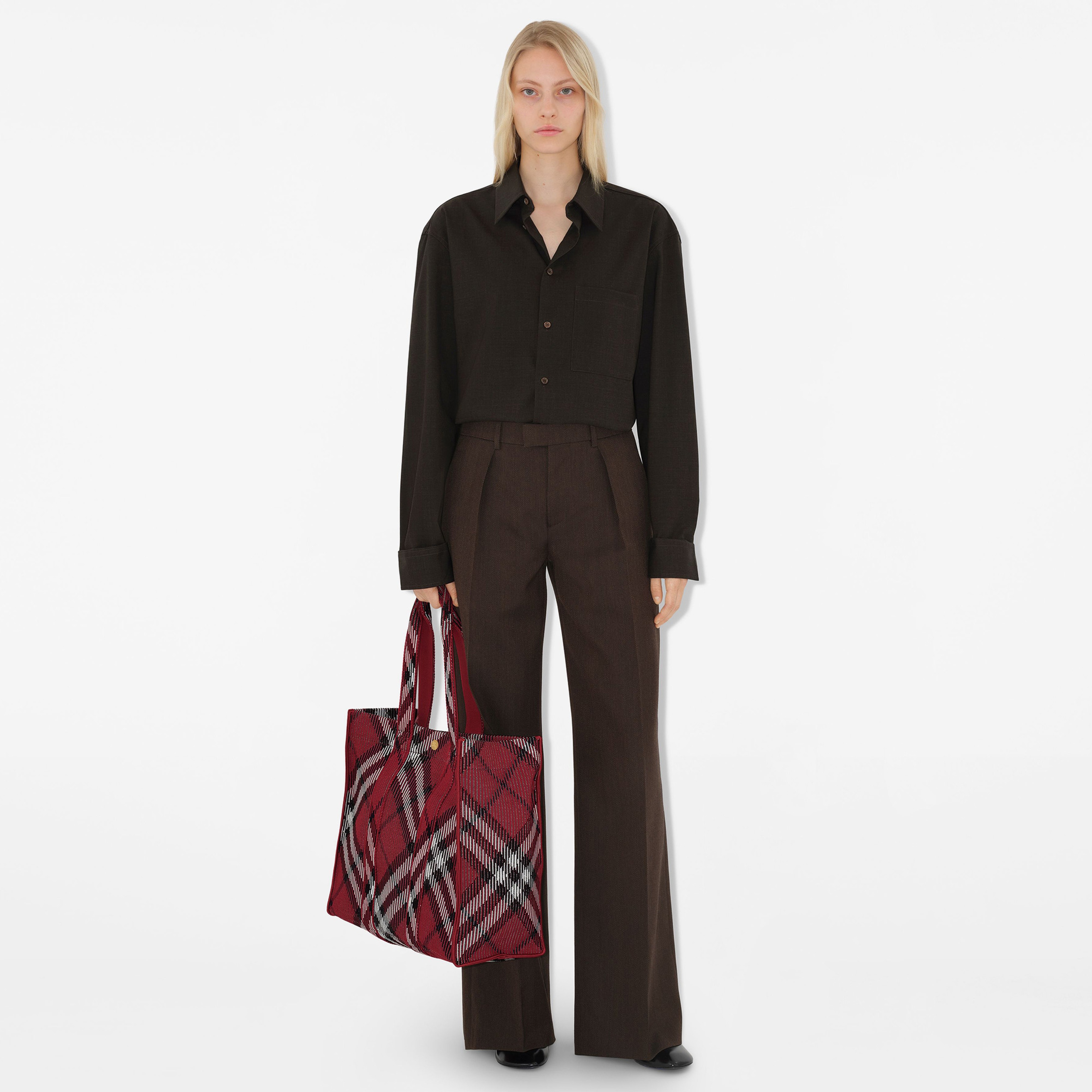 Burberry Kadın Kırmızı Çanta