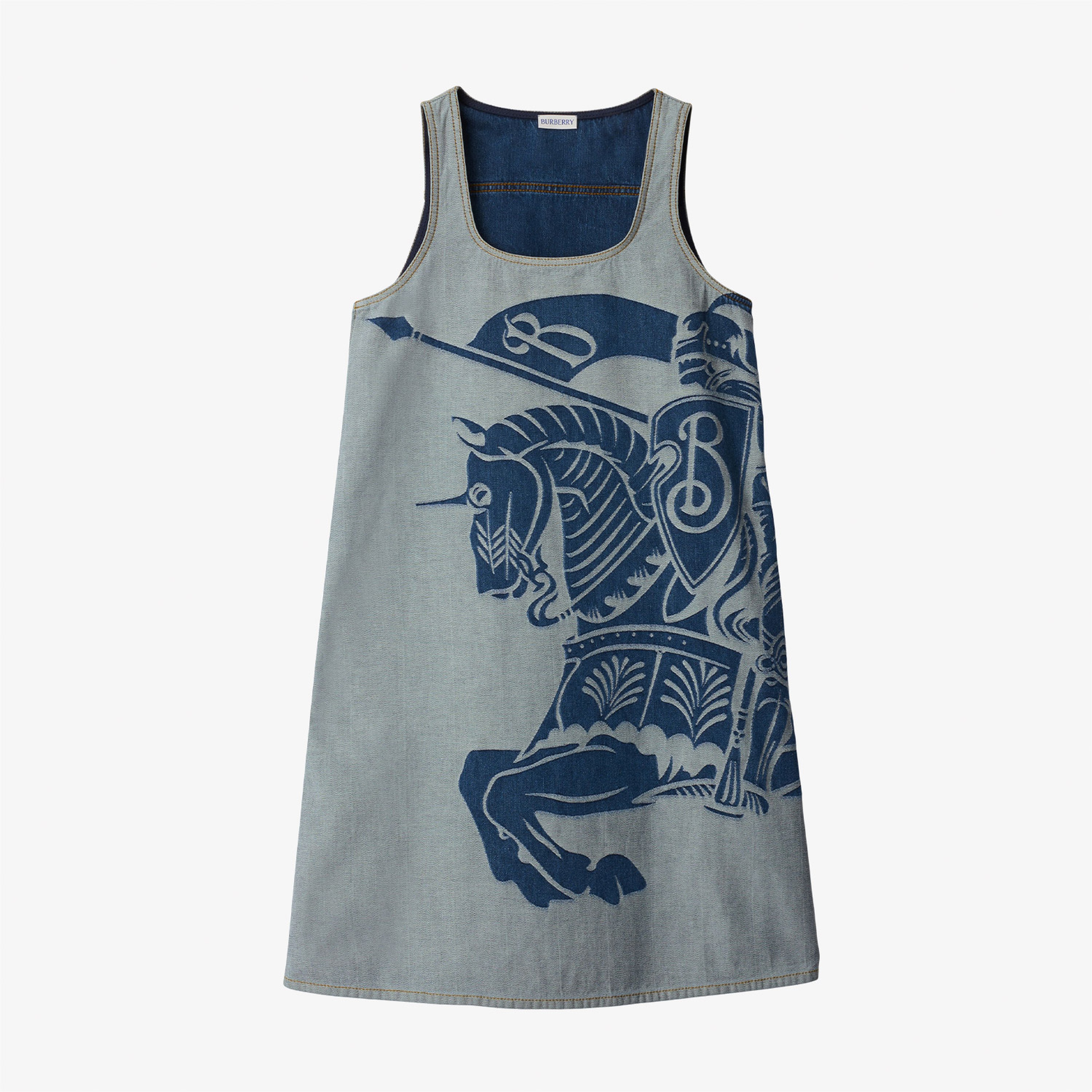 Burberry Kadın Mavi Elbise