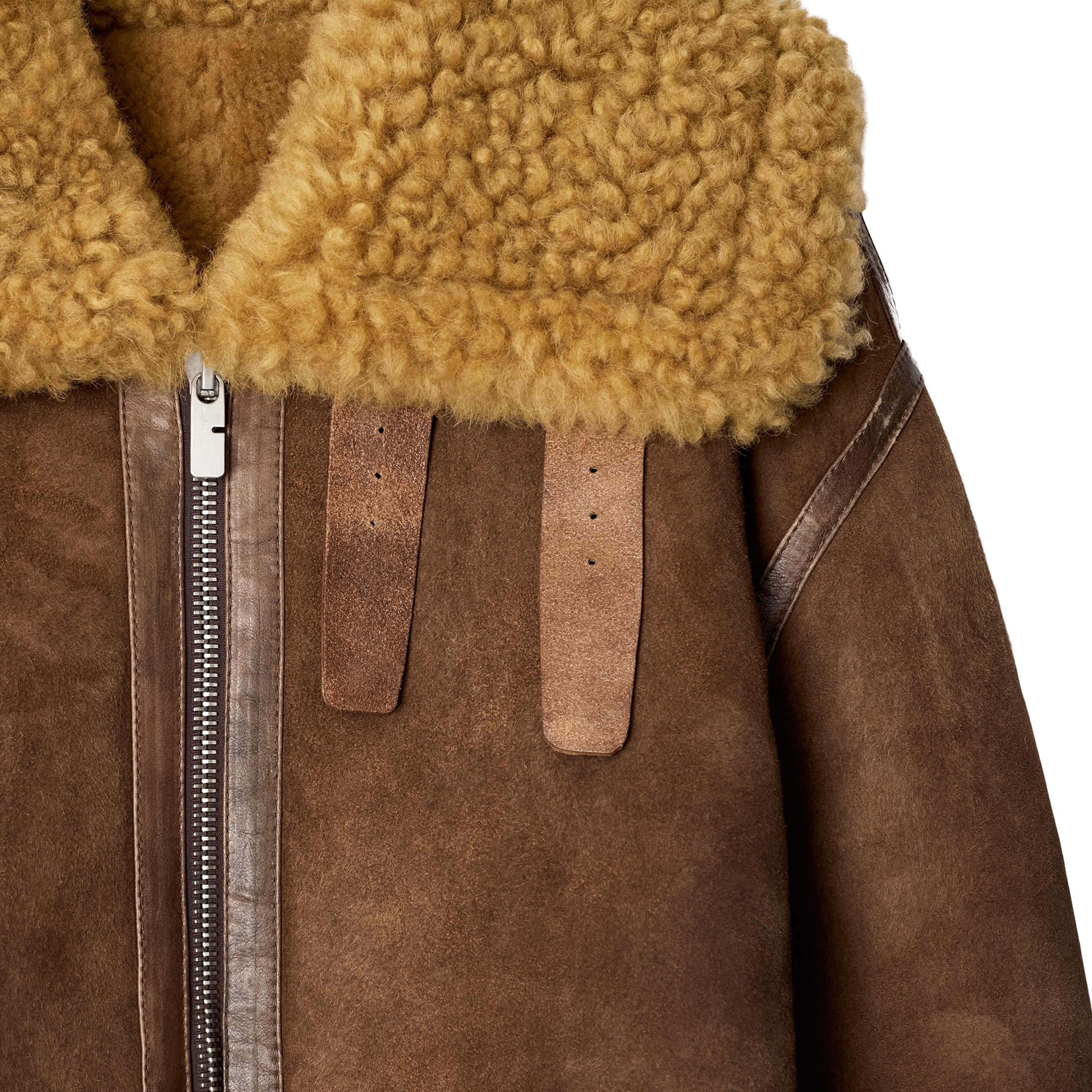 Burberry Kadın Yeşil Deri Mont