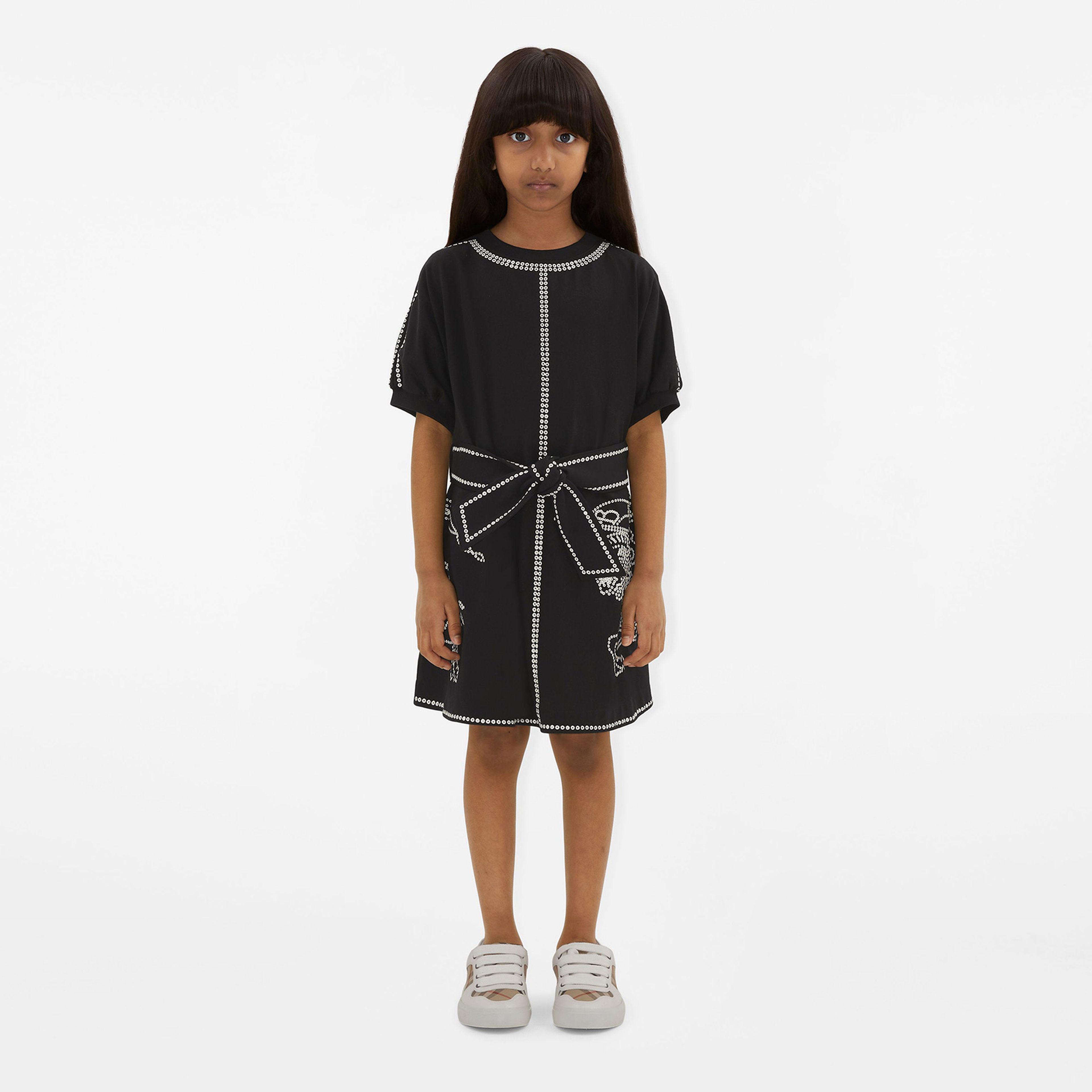 Burberry Çocuk Siyah Elbise