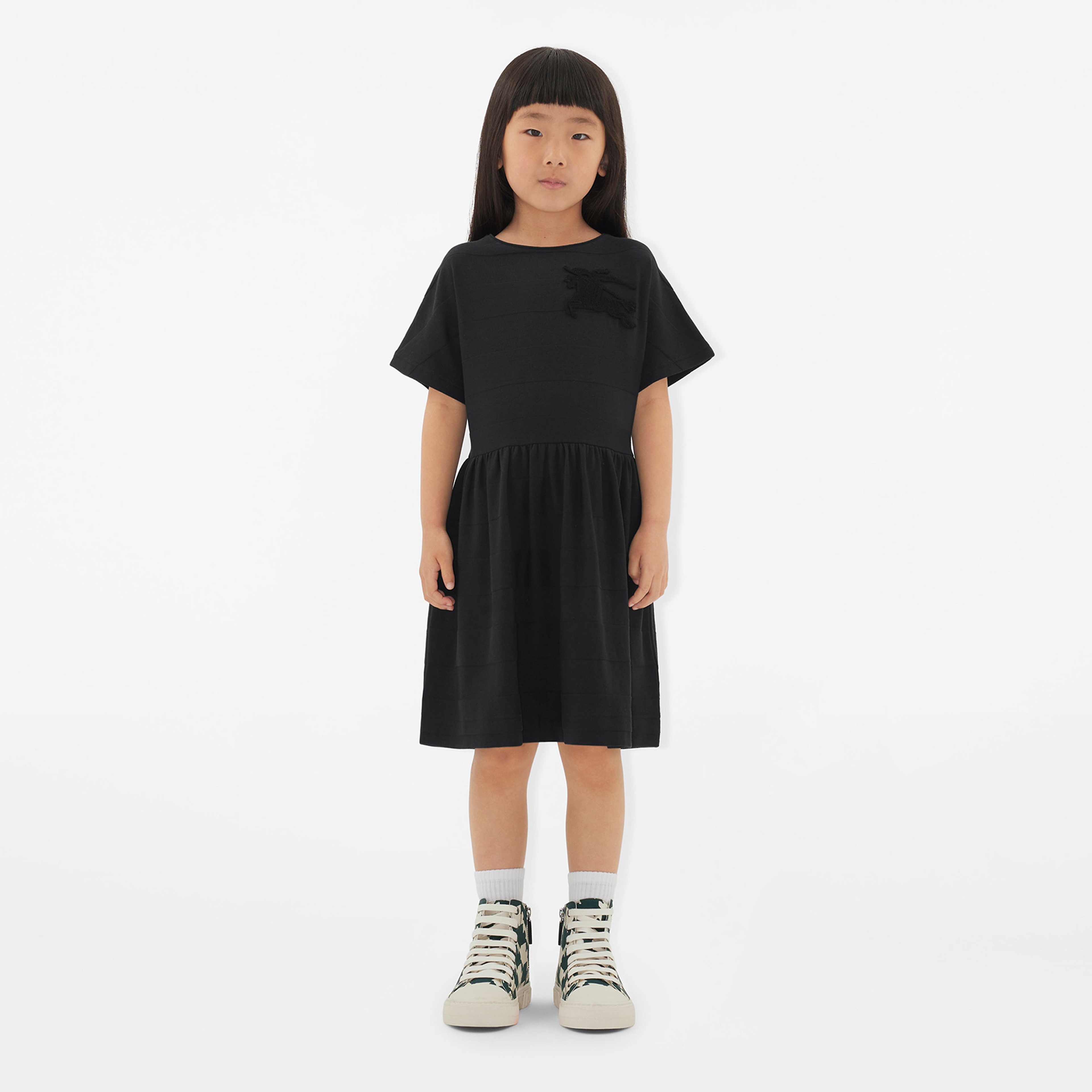 Burberry Çocuk Siyah Elbise