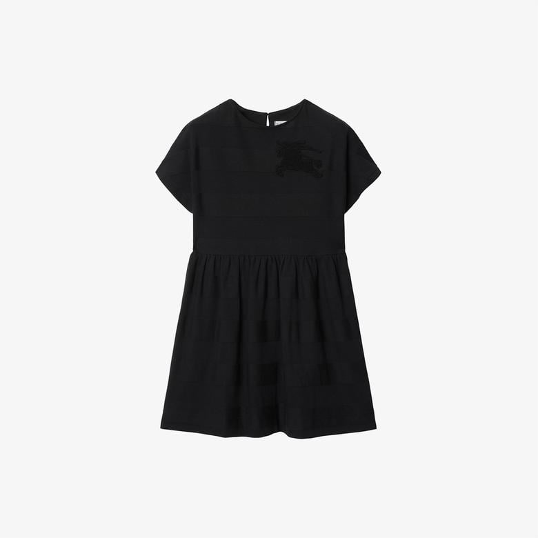 Burberry Çocuk Siyah Elbise