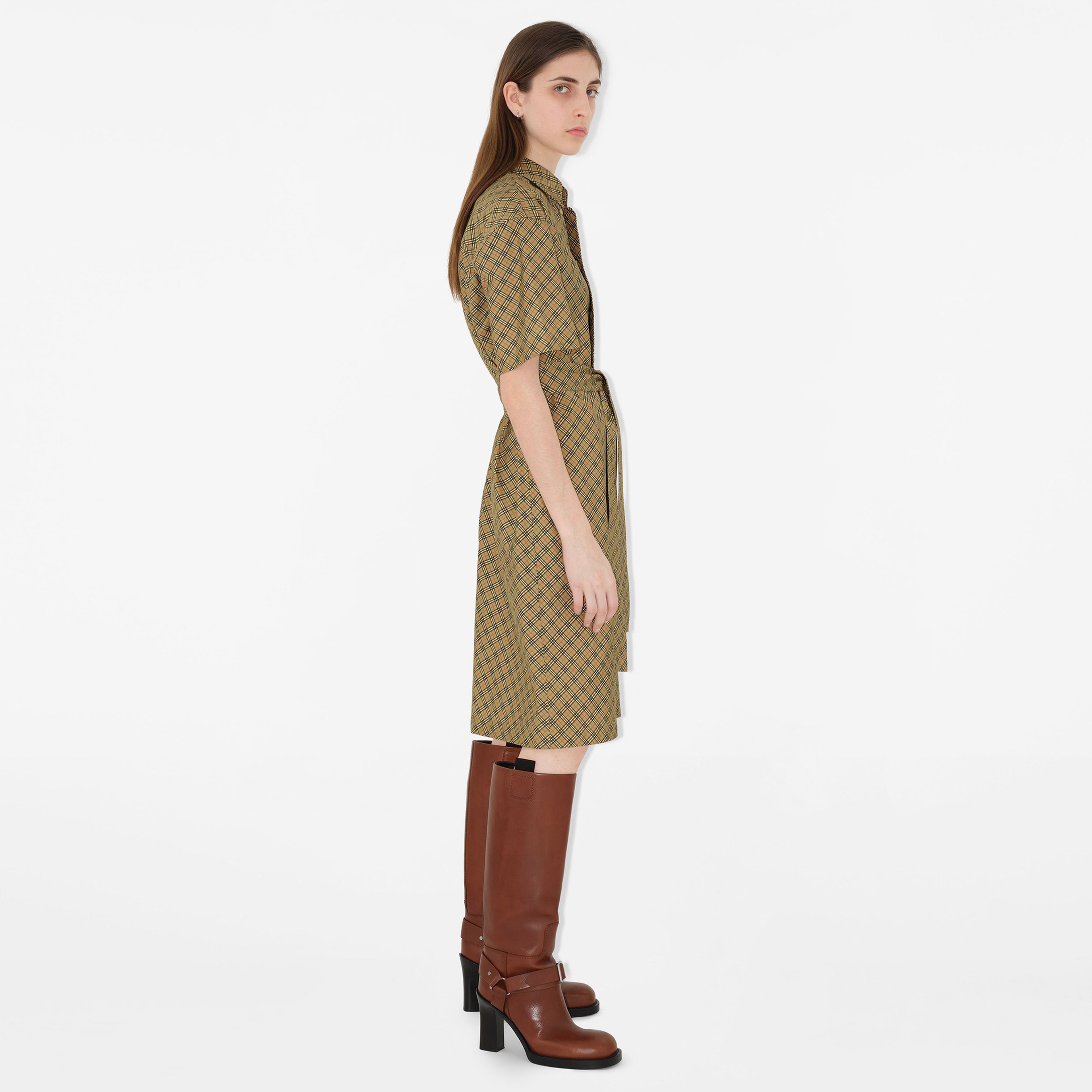 Burberry Kadın Yeşil Elbise