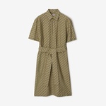 Burberry Kadın Yeşil Elbise